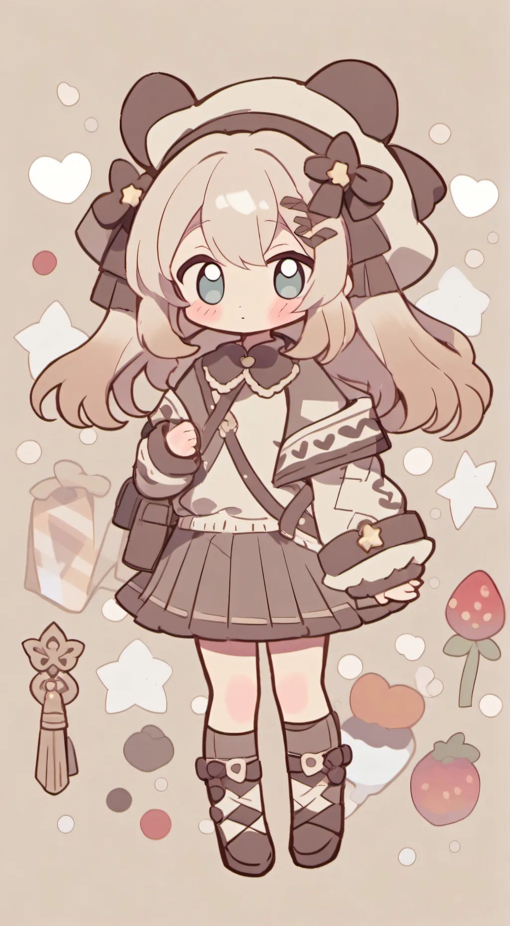 ai character: ДРОНЫ ¡? background