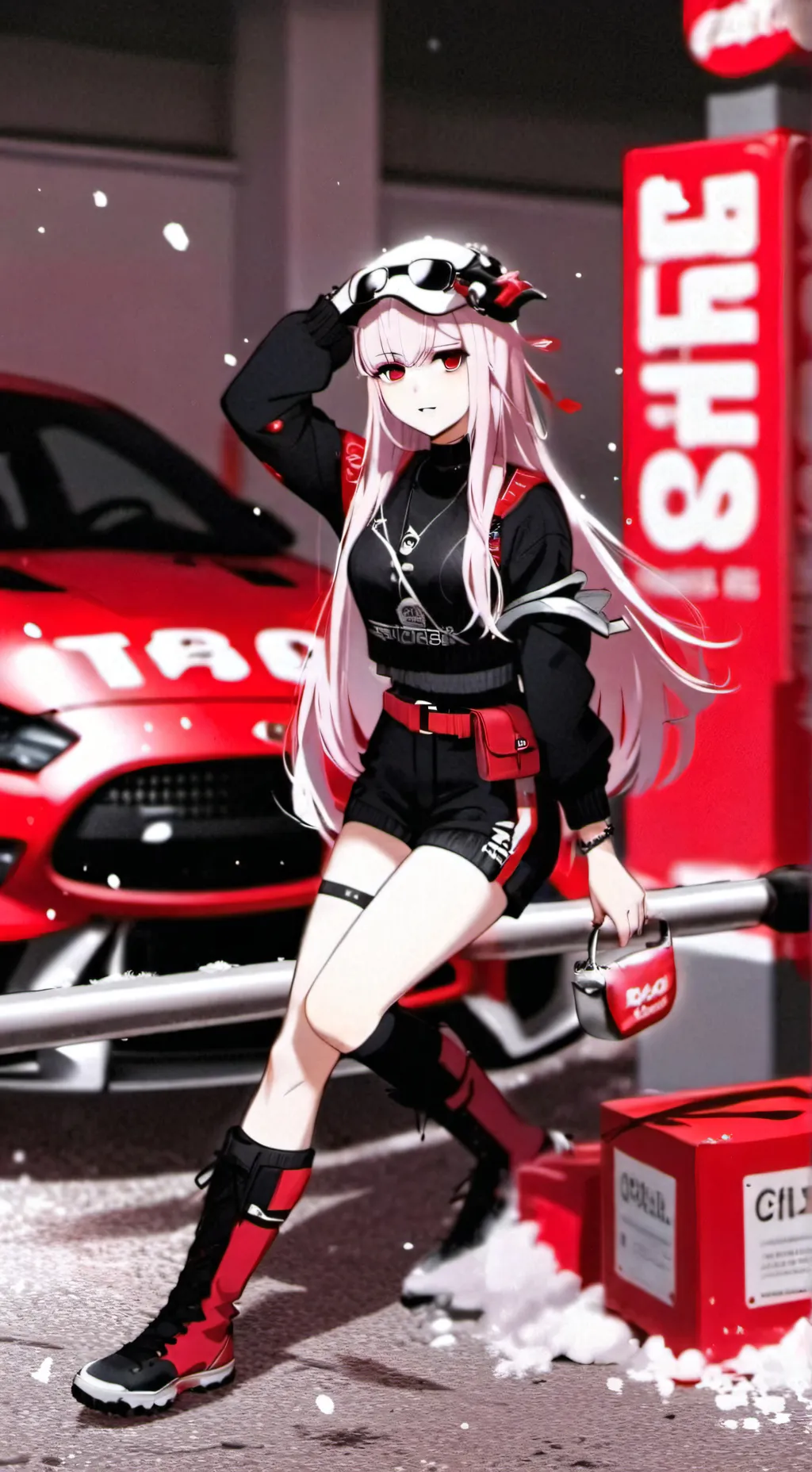 ai character: Hikari background