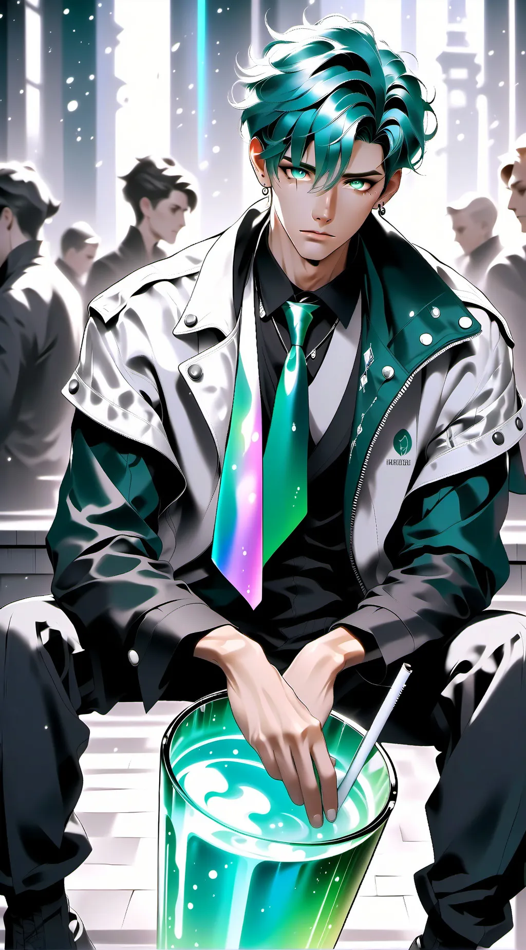 ai character: Mattia  background