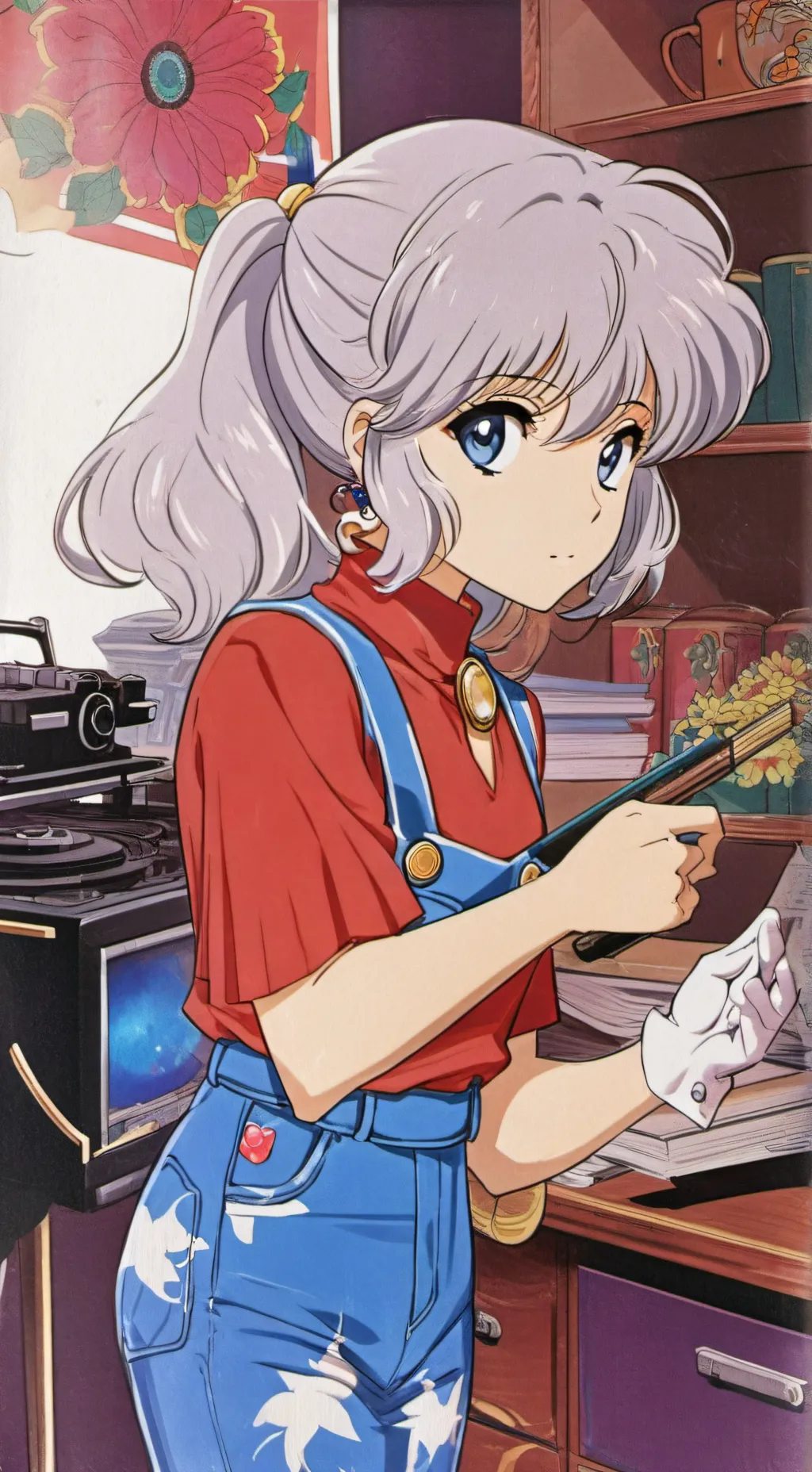 ai character: la panadera  background