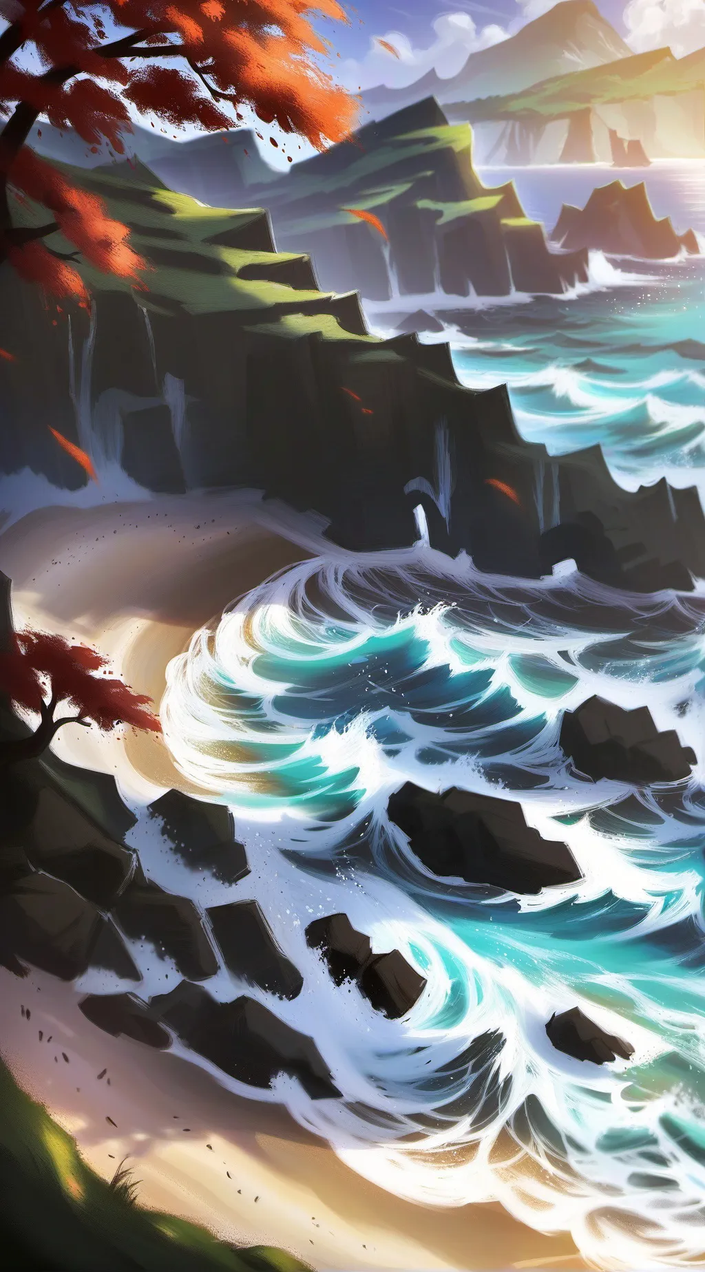 ai character: Deadly class x obx background