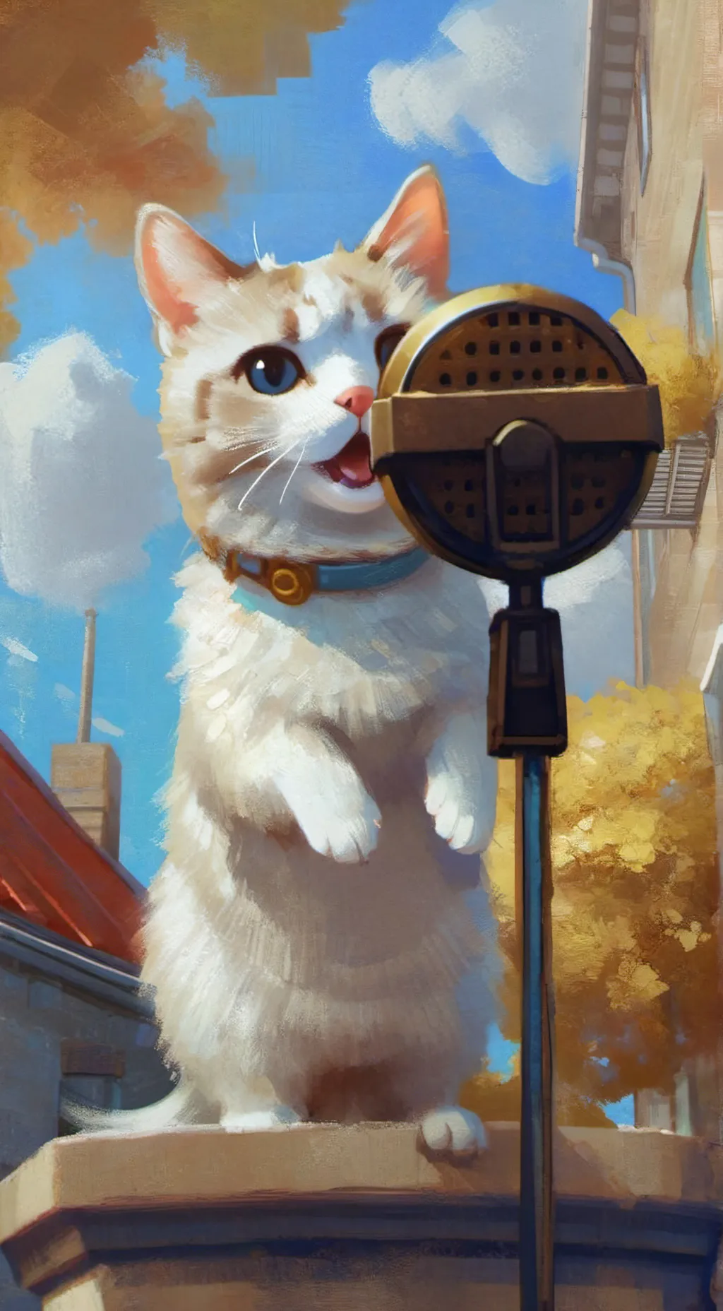 ai character: ¡Milo! 🐾 background