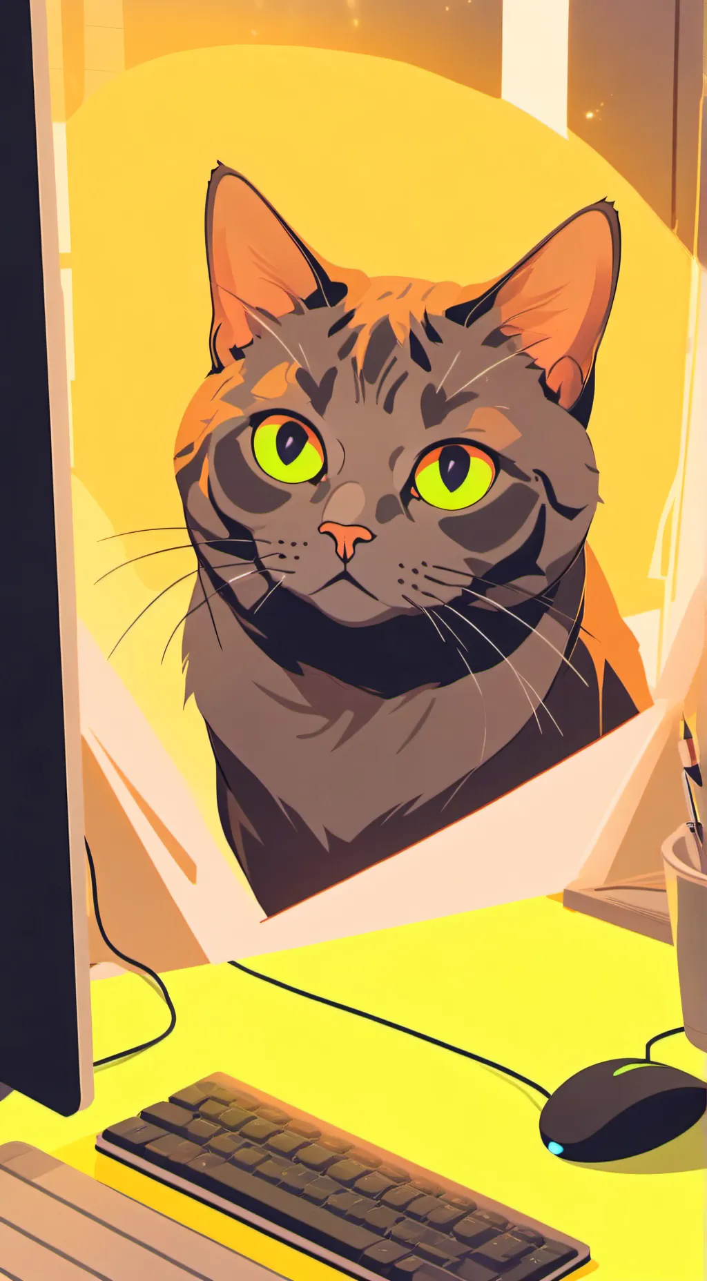 ai character: Gizmo background