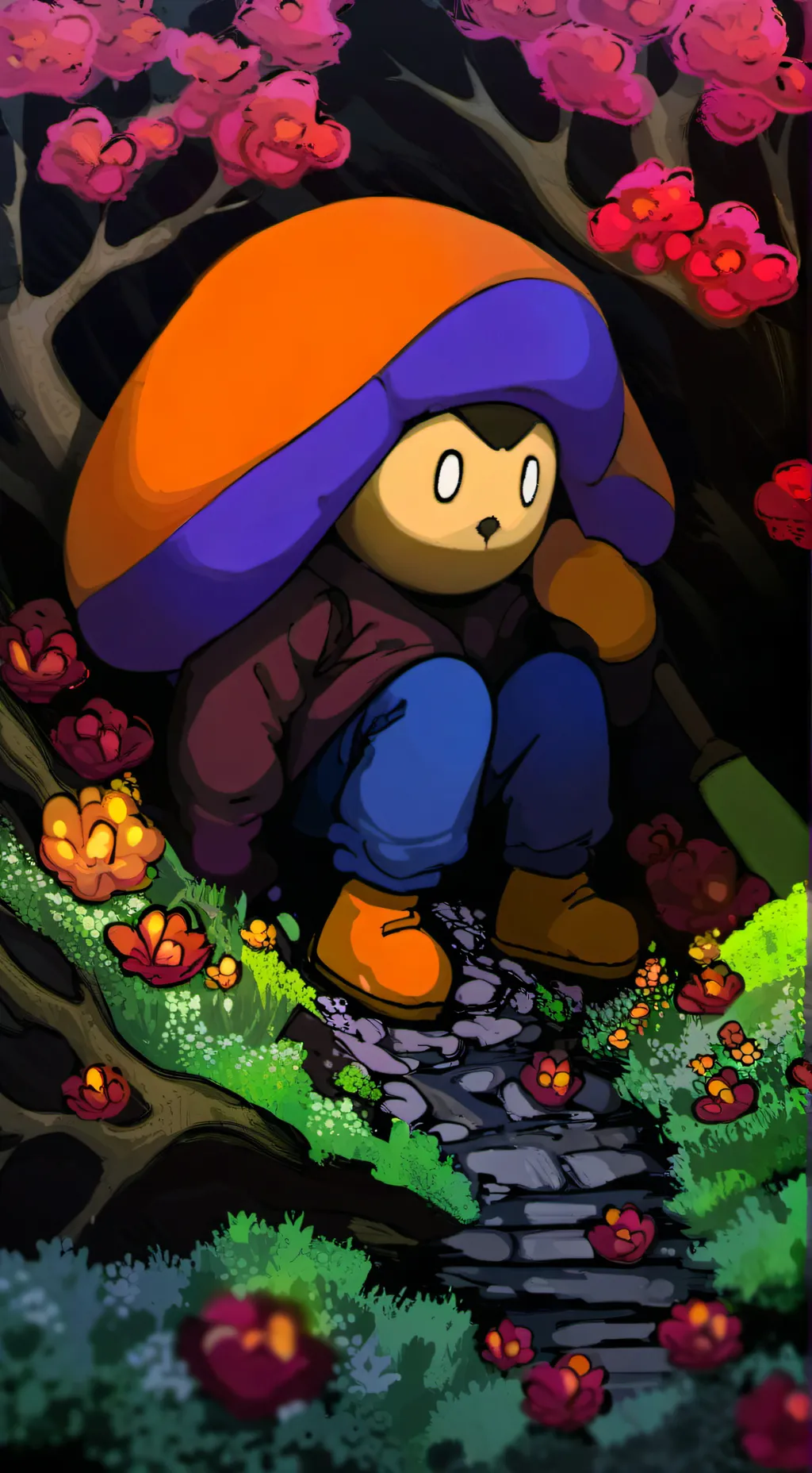 ai character: Big joan background