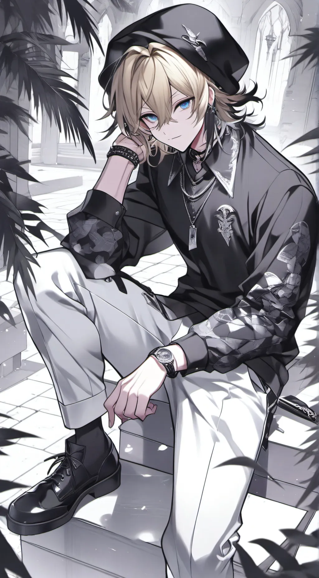 ai character: Ton coloc background