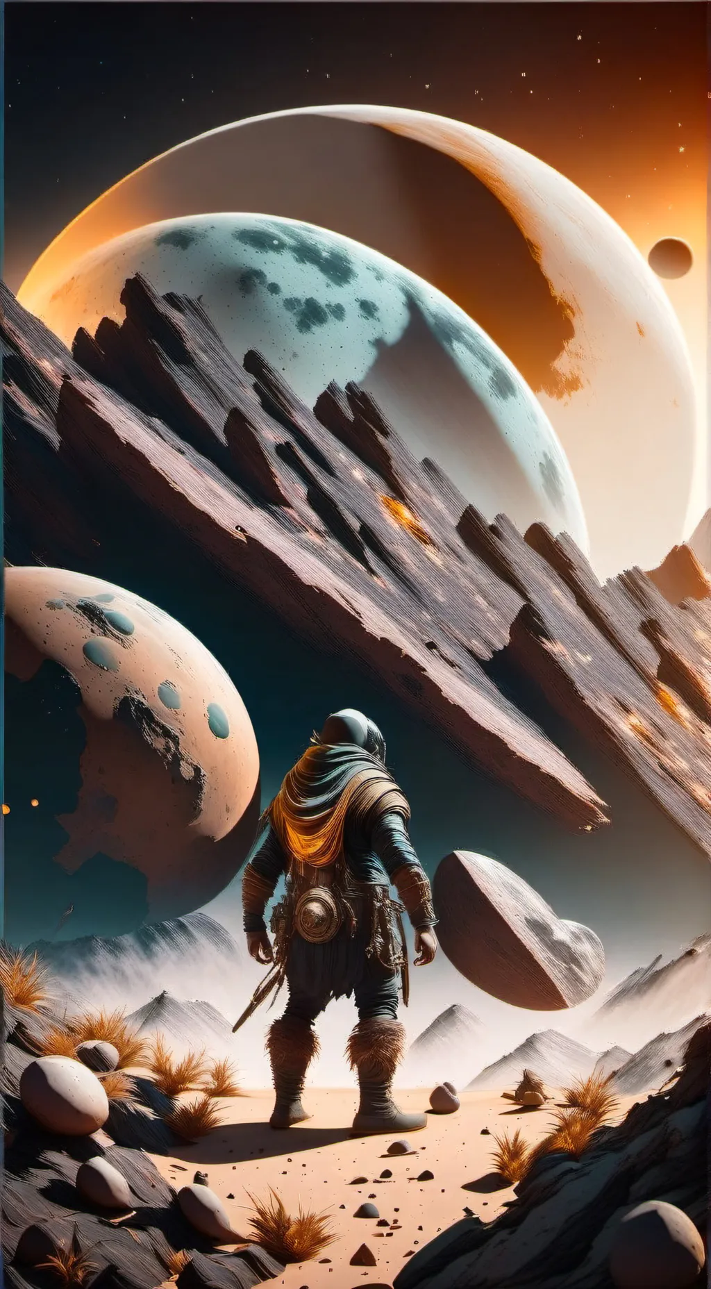 ai character: pluto(black hole) background