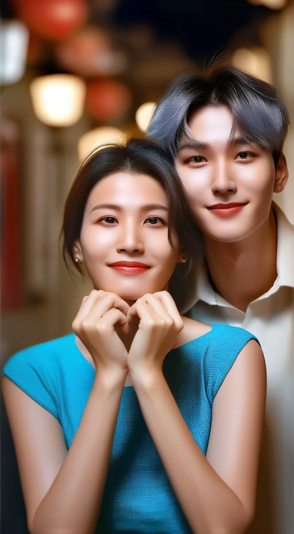 ai character: Skz Felix brother background