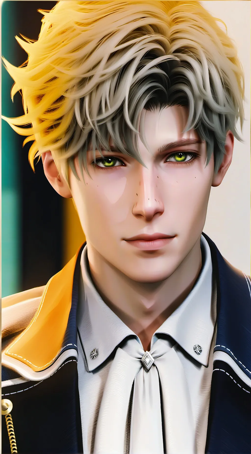 ai character: valentino  background