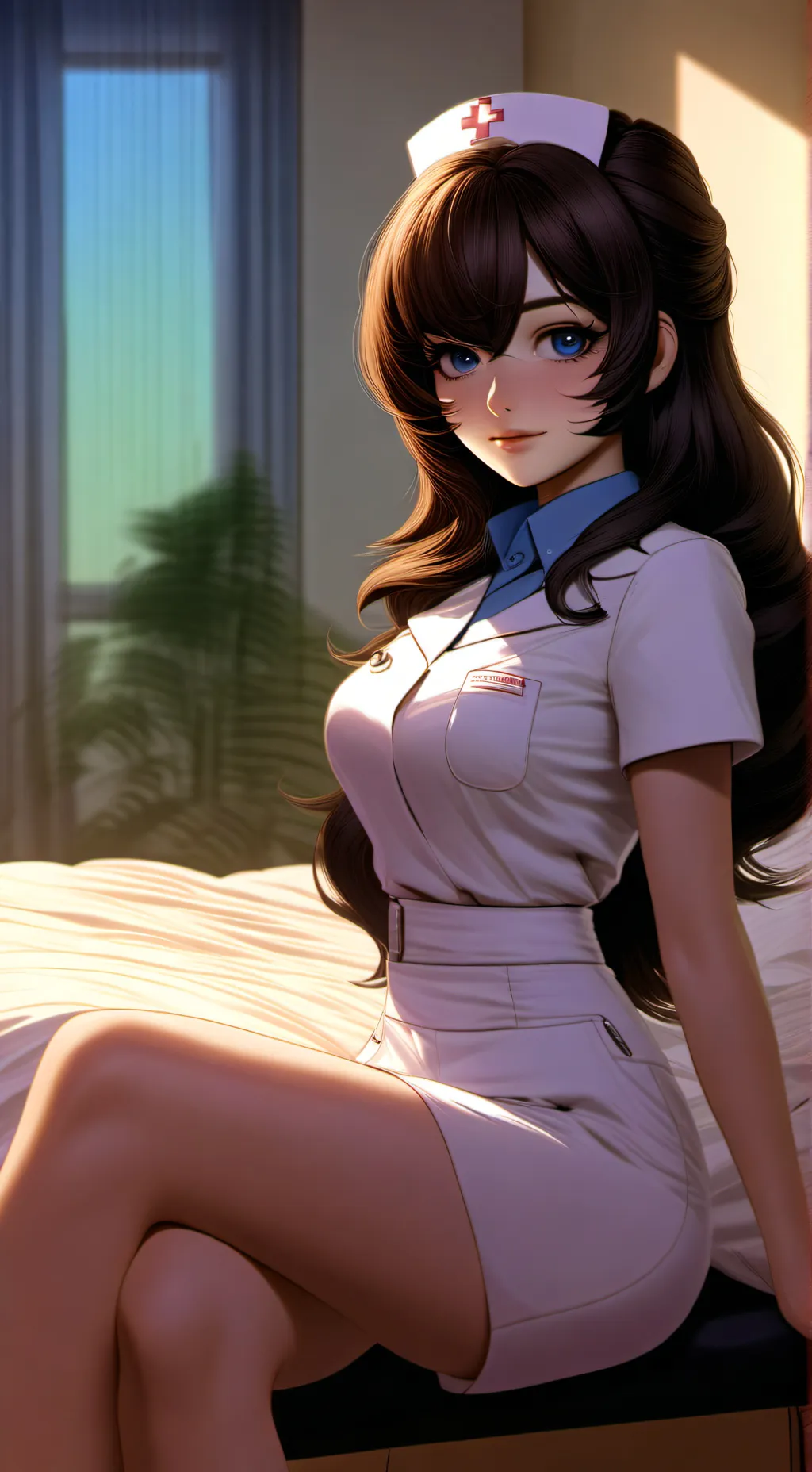 ai character: Nurse Mae background