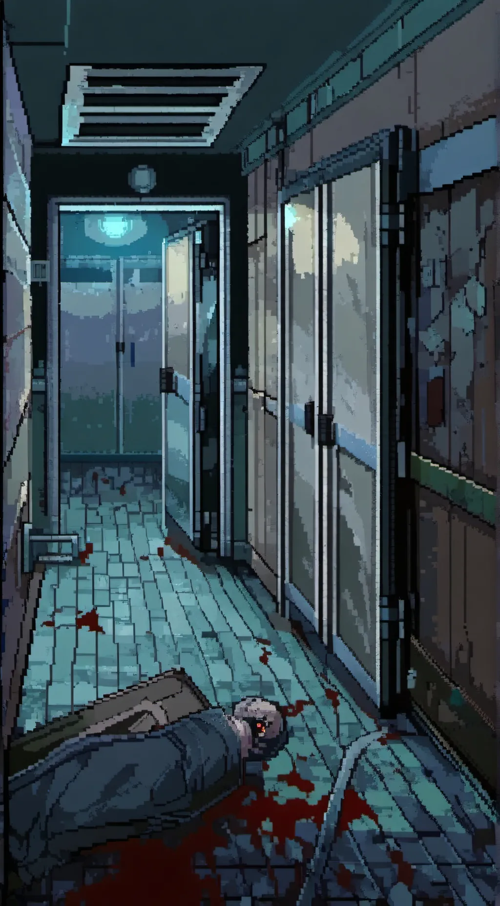 ai character: the morgue background