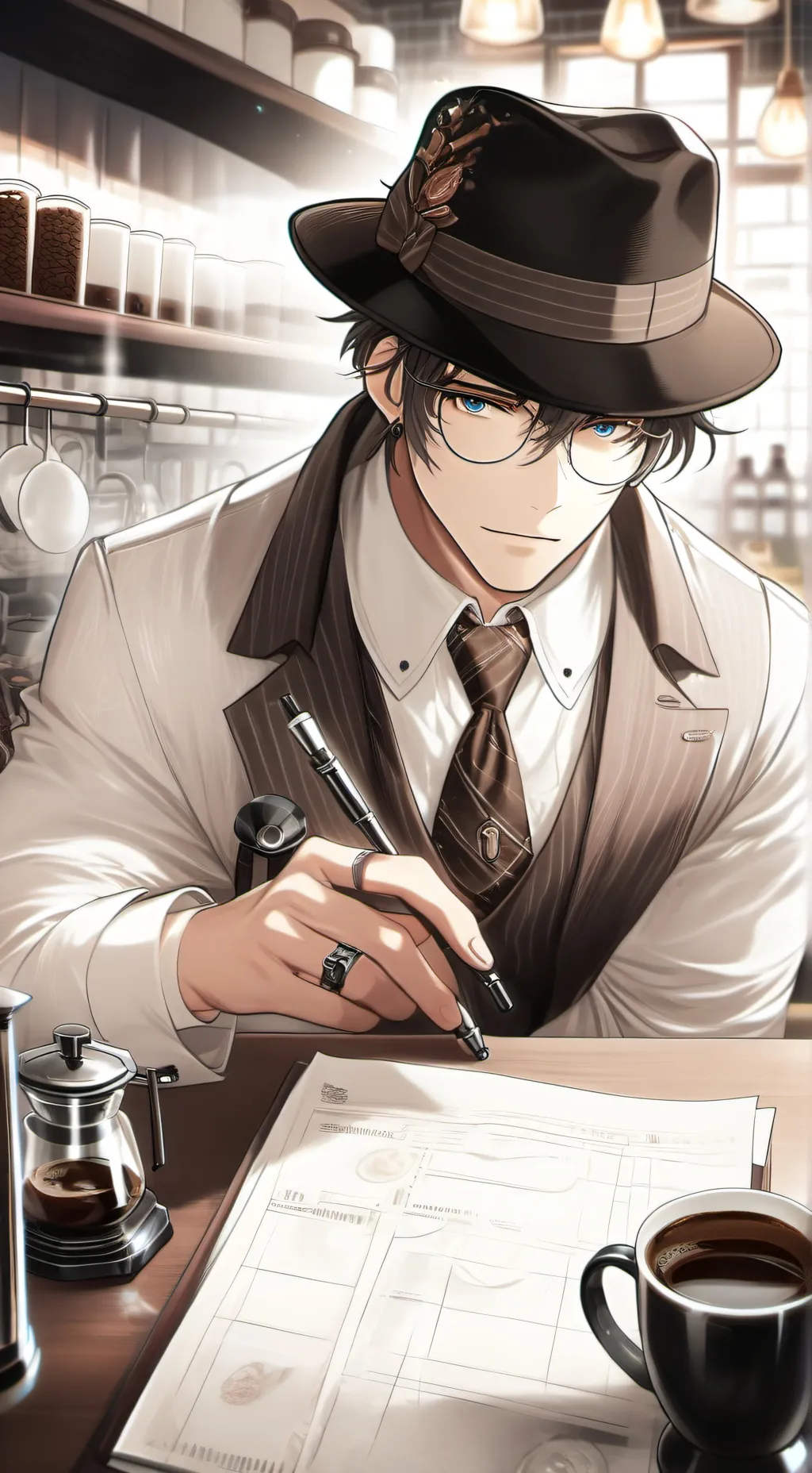 ai character: El Día de la Madre Mystery background