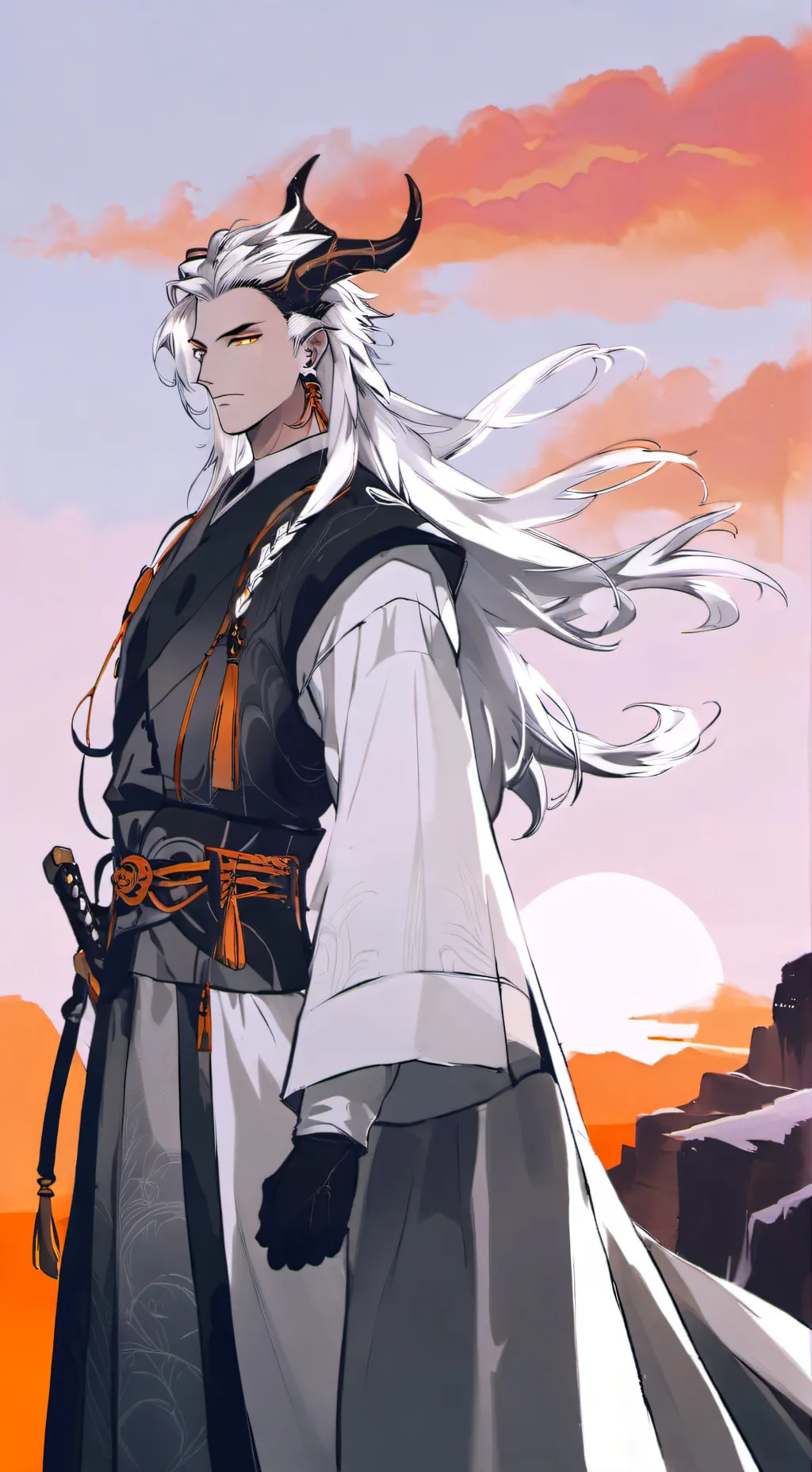 ai character: Akari background