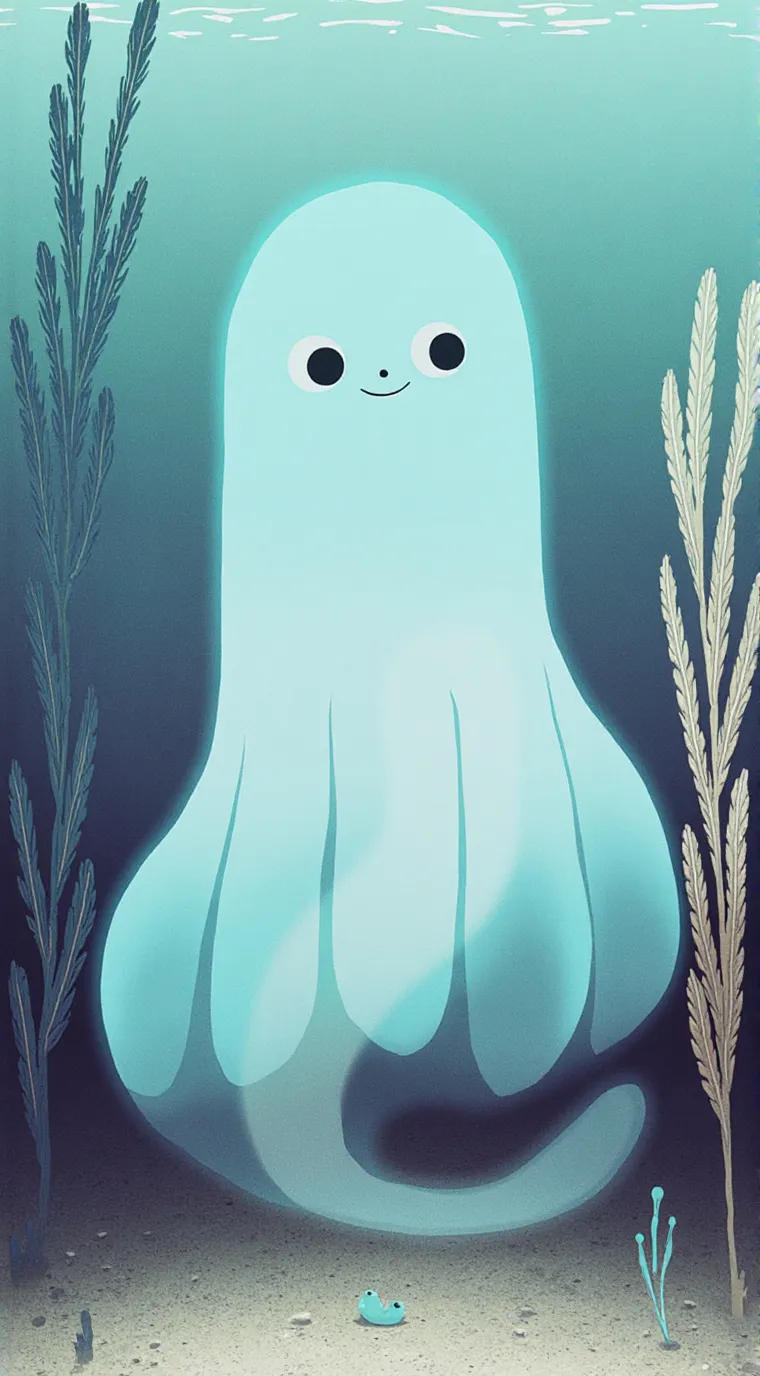 ai character: ¡Un fantasma! background