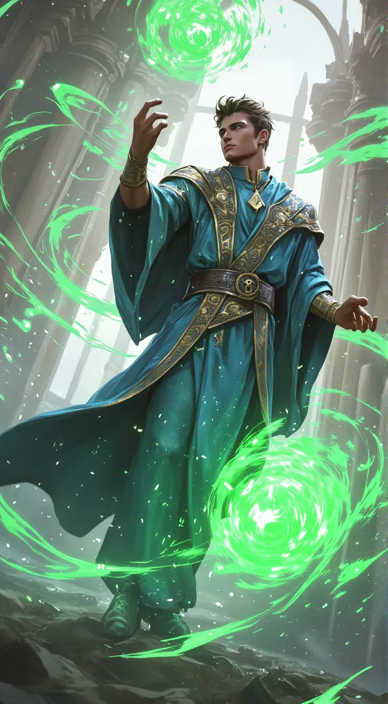 ai character: Harry background