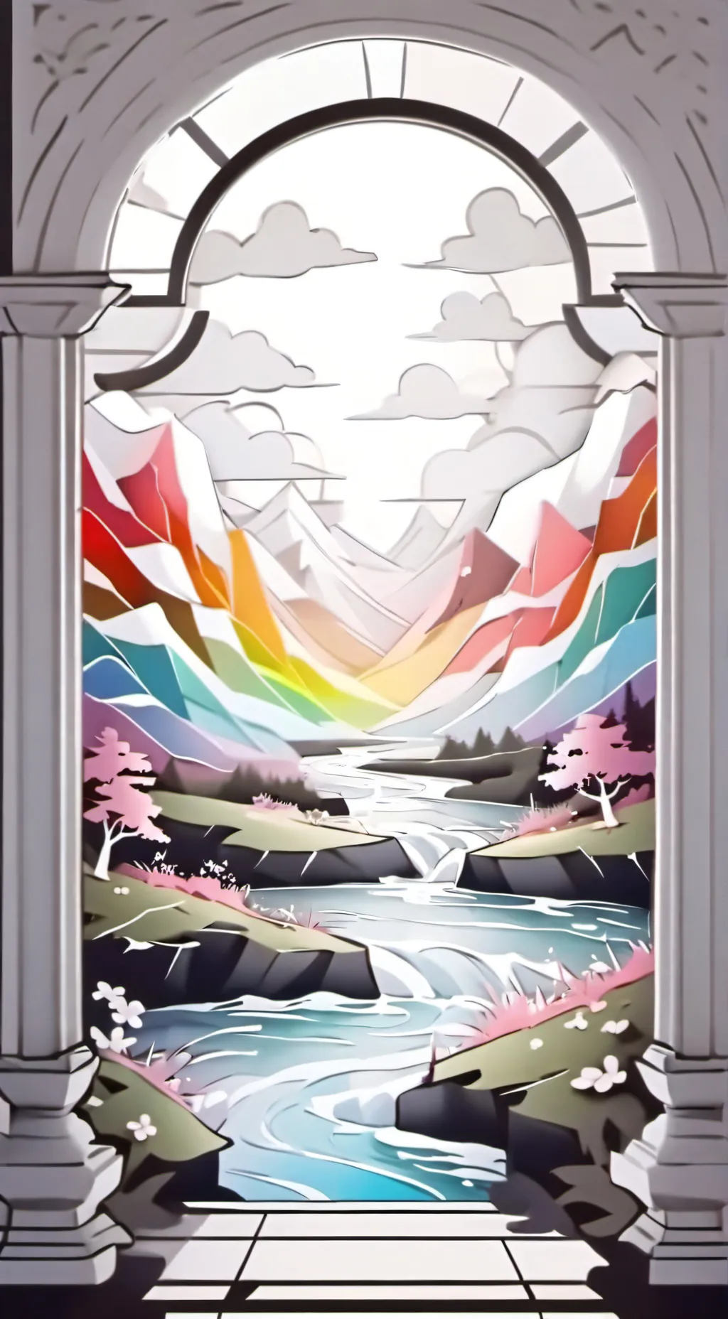 ai character: Dandy world background