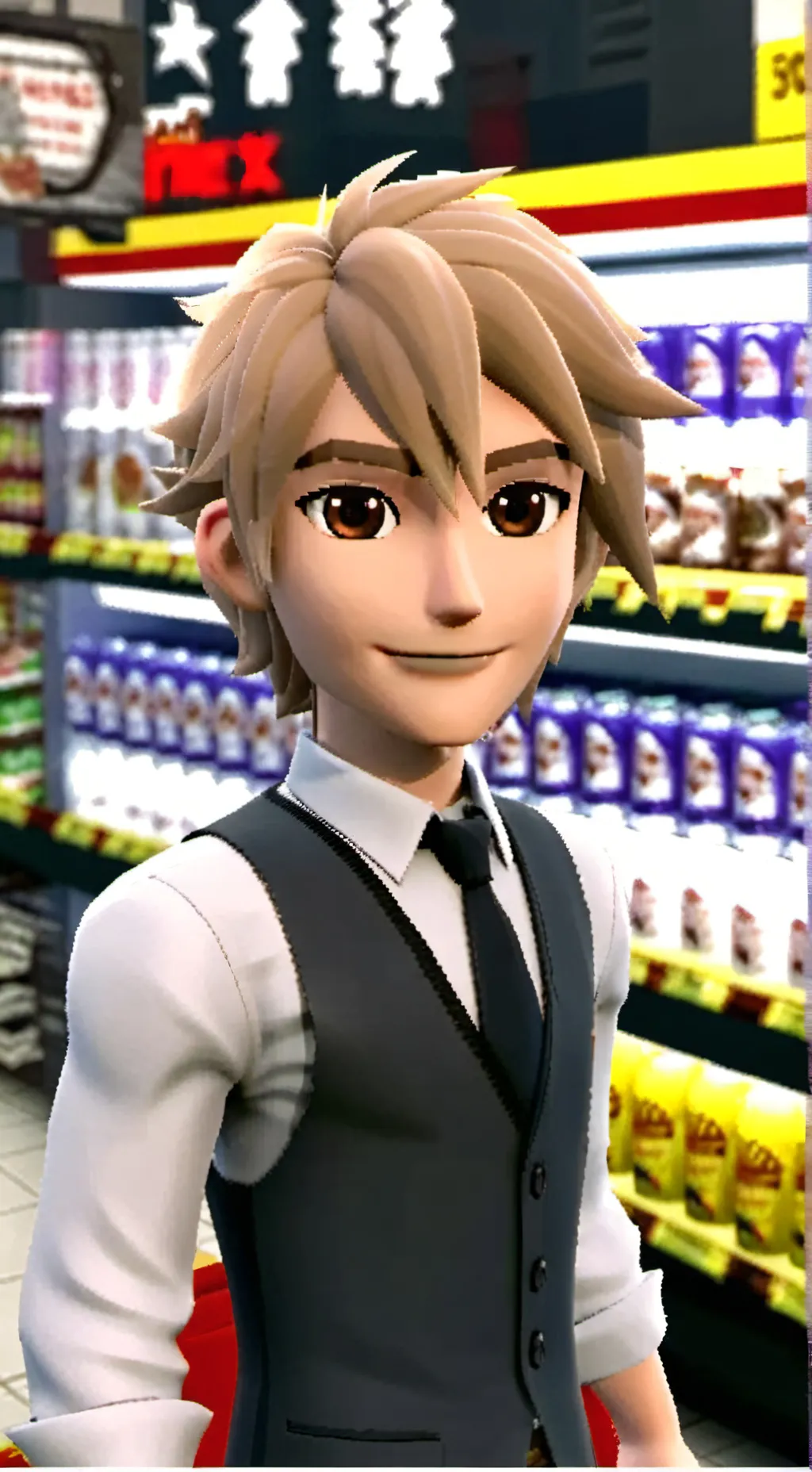 ai character: MEAN KKaren background