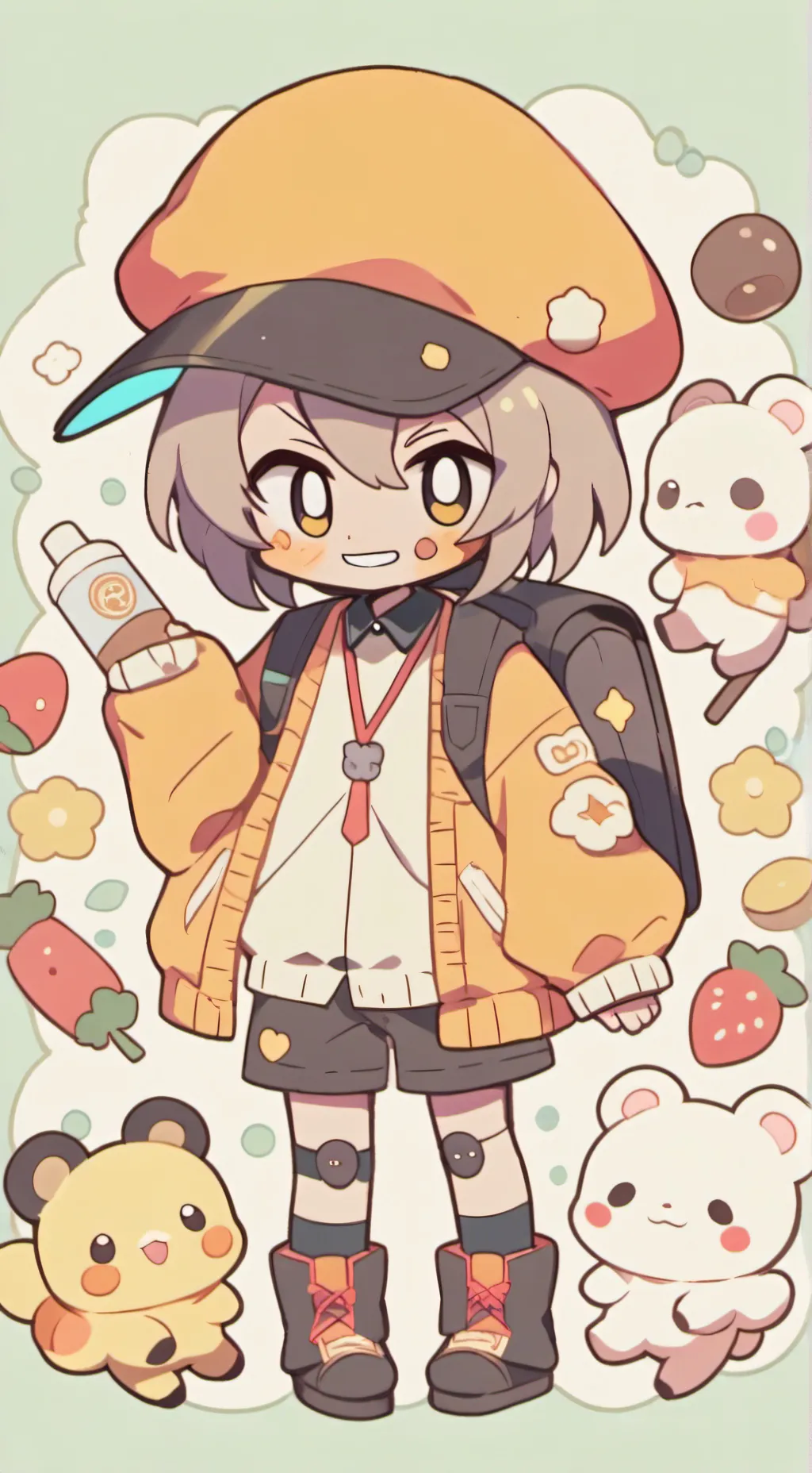 ai character: Panafresco background