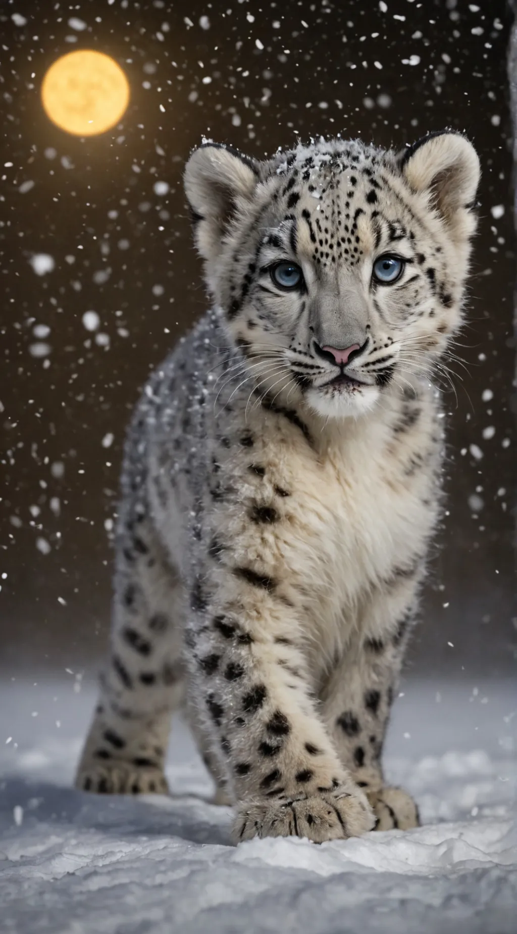 ai character: Snow Frost  background