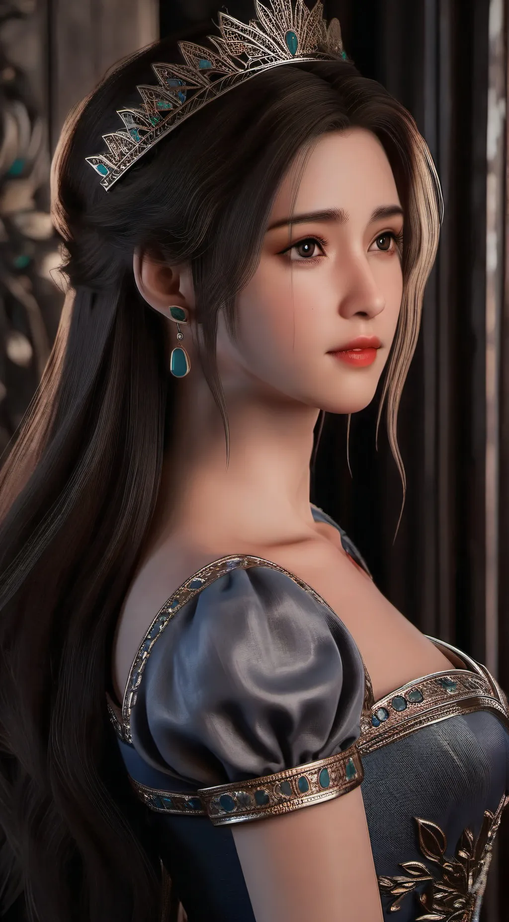 ai character: mha princess background