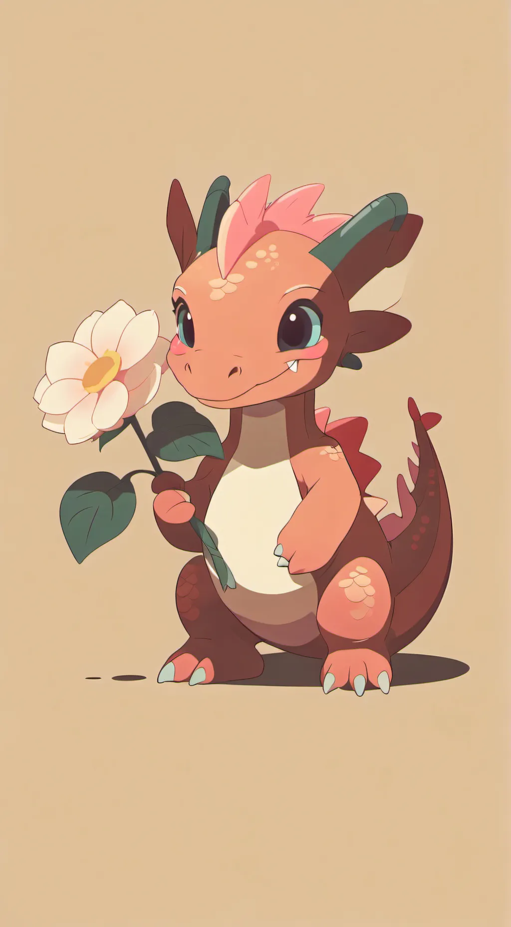 ai character: blossem 🌸 background