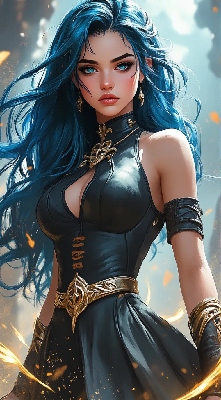 ai character: Ekaterina belanova background