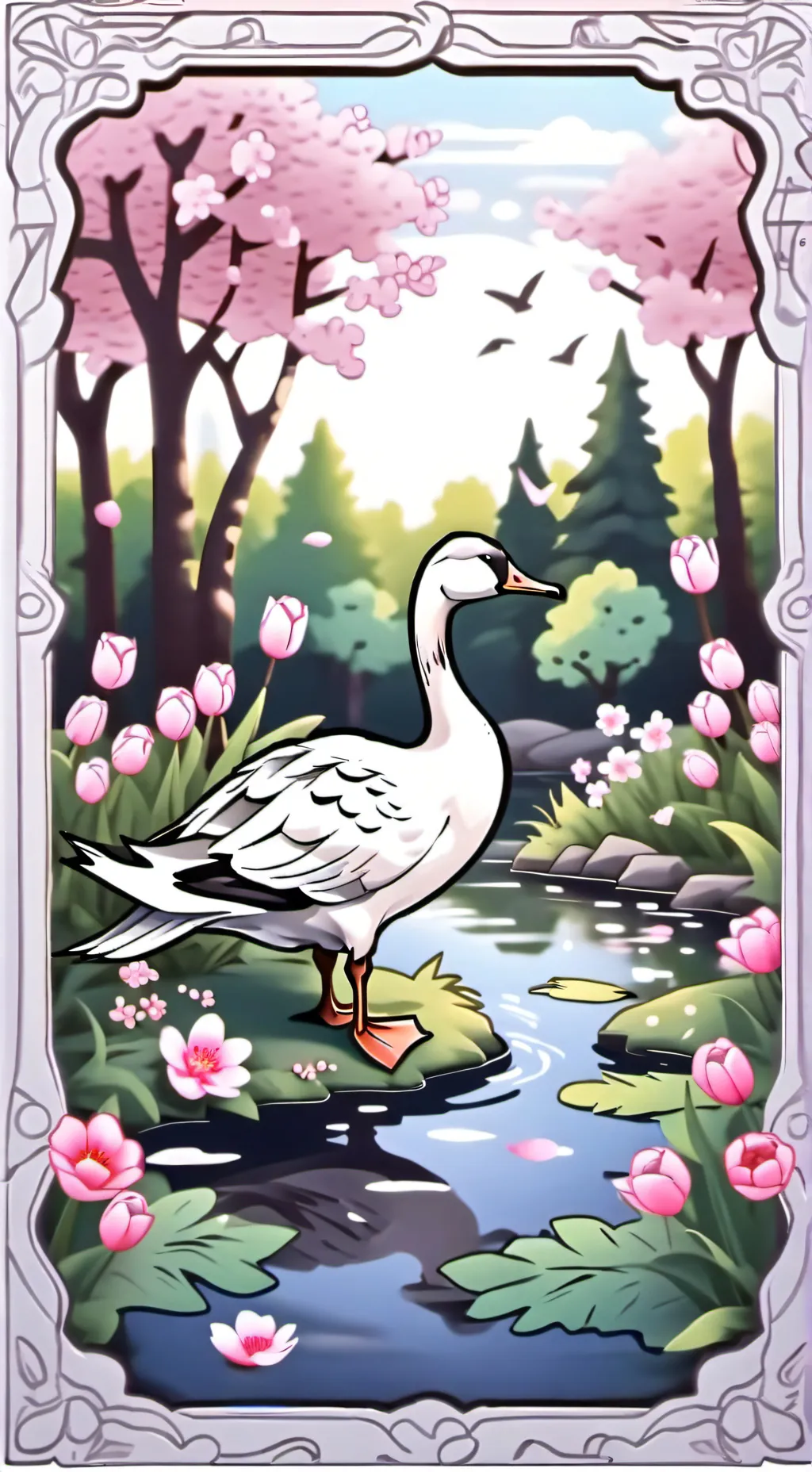 ai character: infection au ୨ৎ background