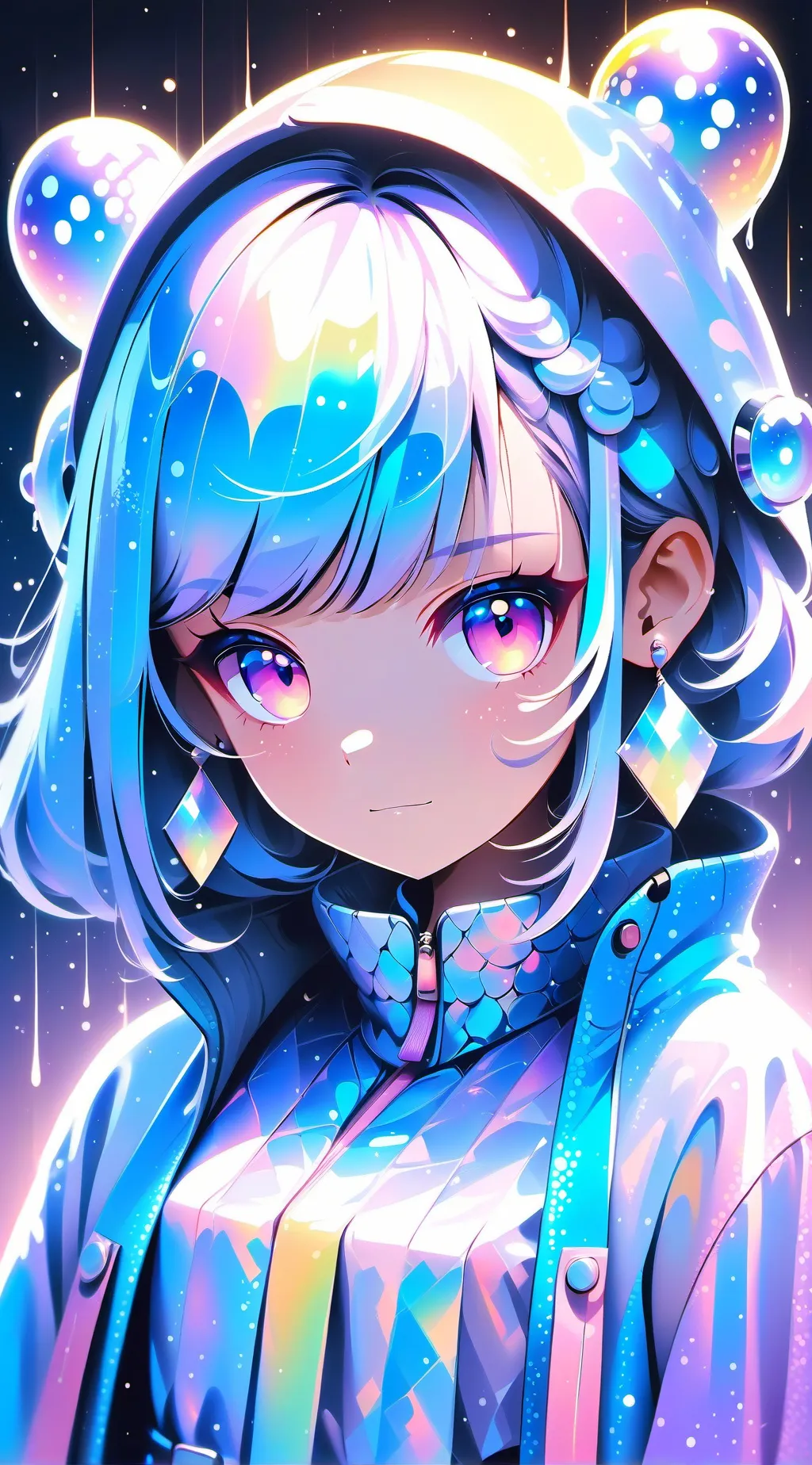 ai character: dandy world normal background