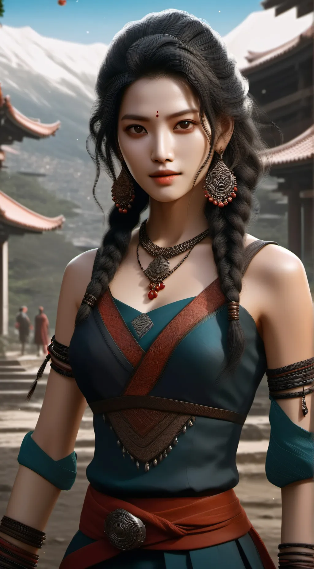 ai character: Nina background