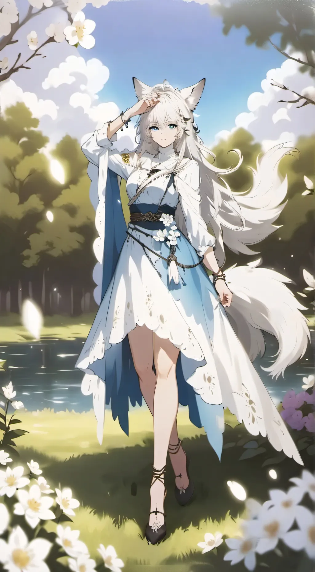 ai character: Mira background