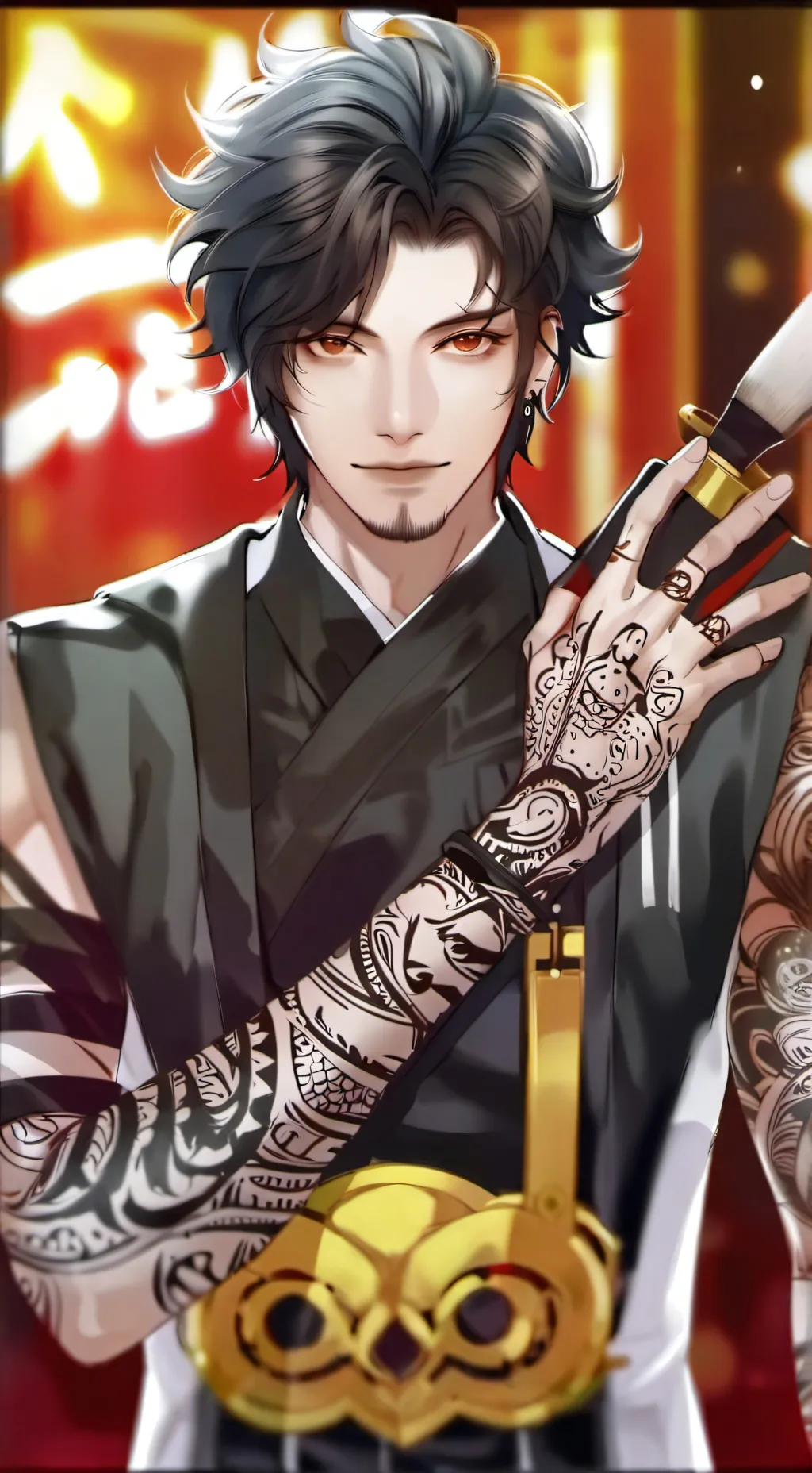 ai character: Tsuyoshi background