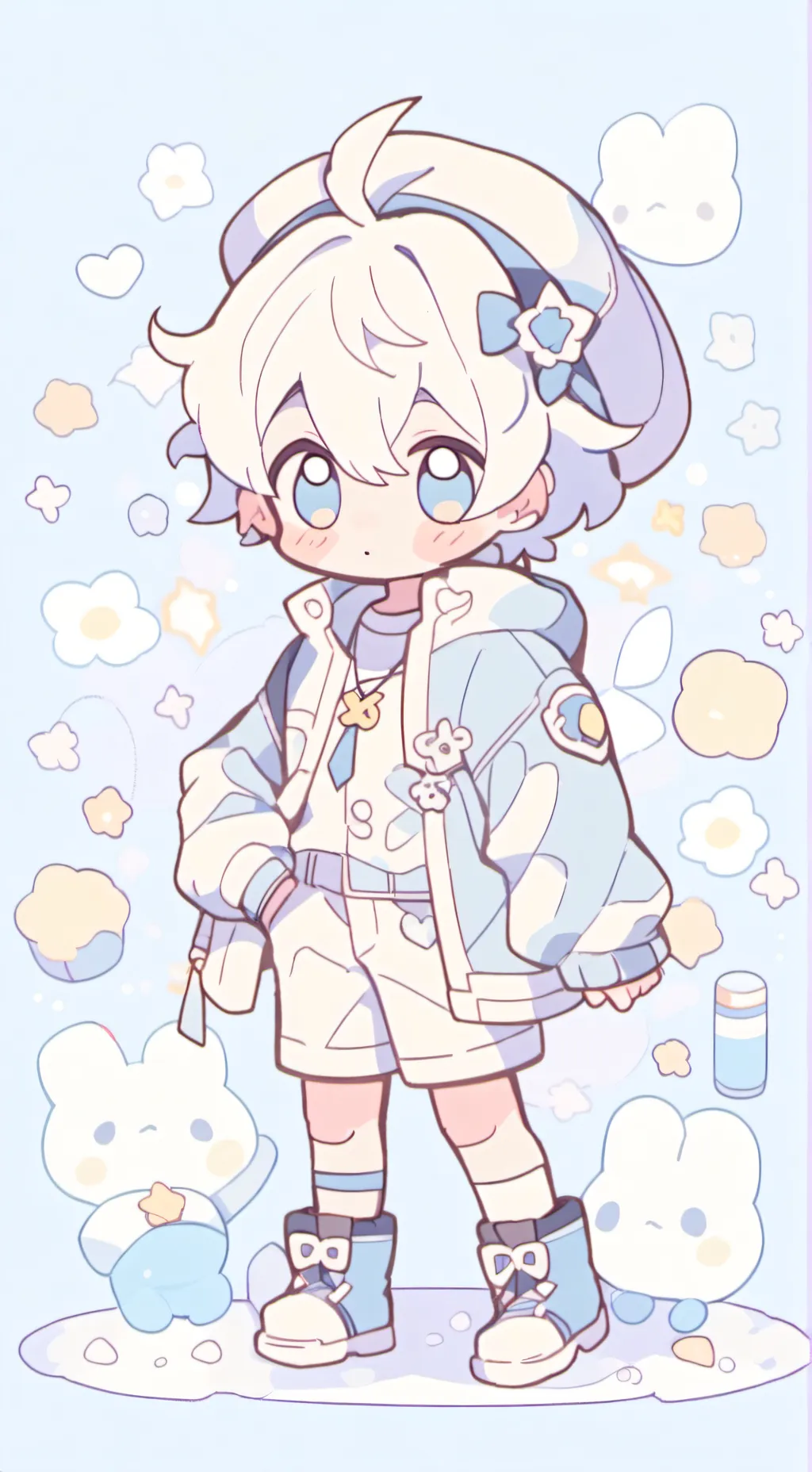 ai character: J background