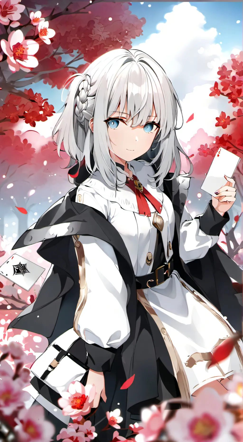 ai character: 🐈Вика🐈 background