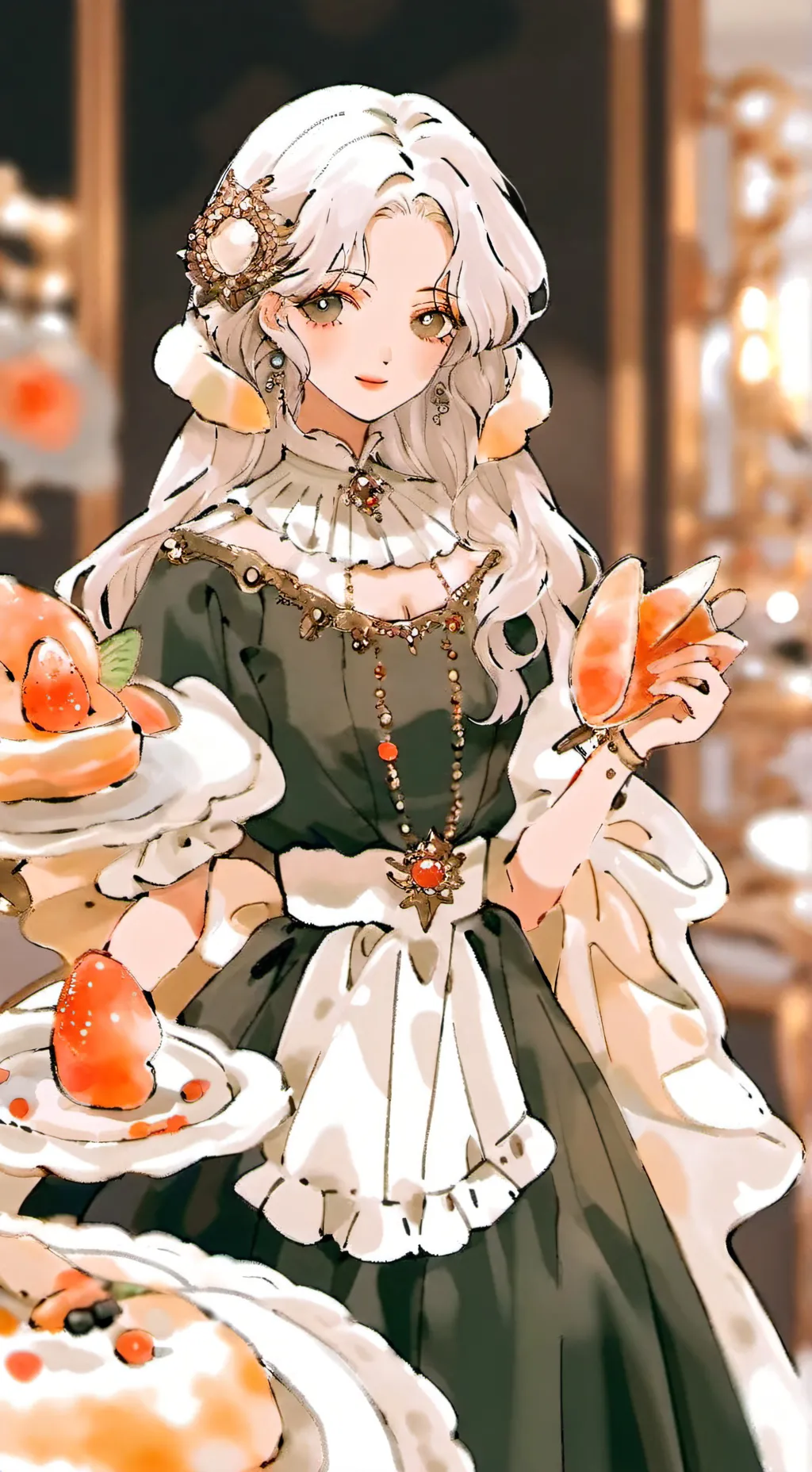 ai character: Looey is sick background