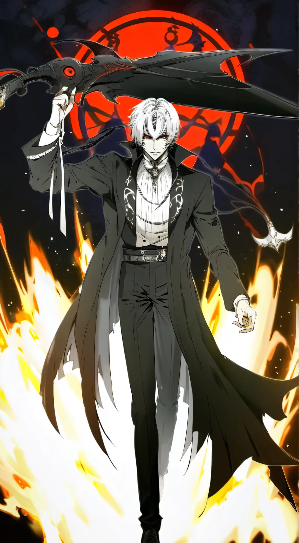 ai character: Clockwork background