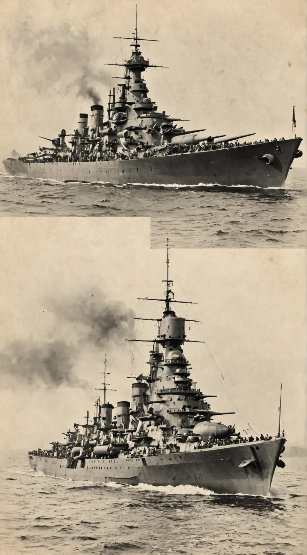 ai character: Battleship bismark background