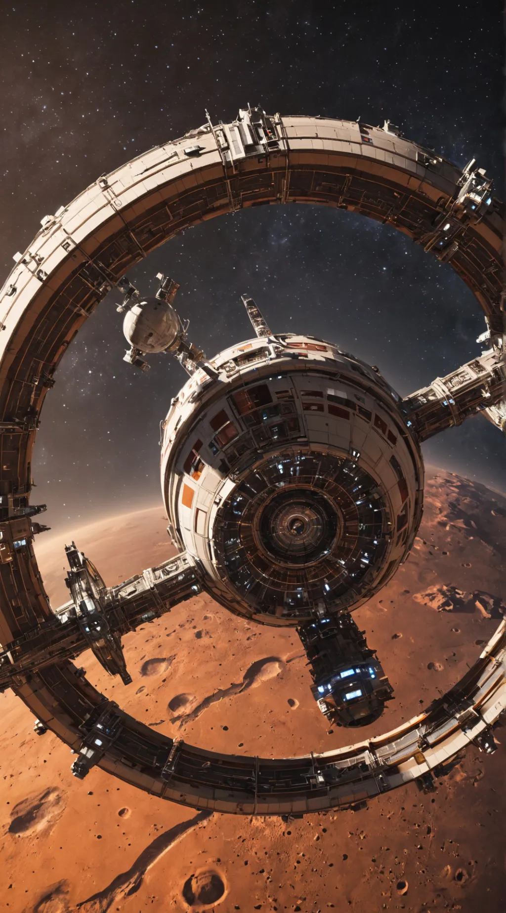 ai character: SPACE background