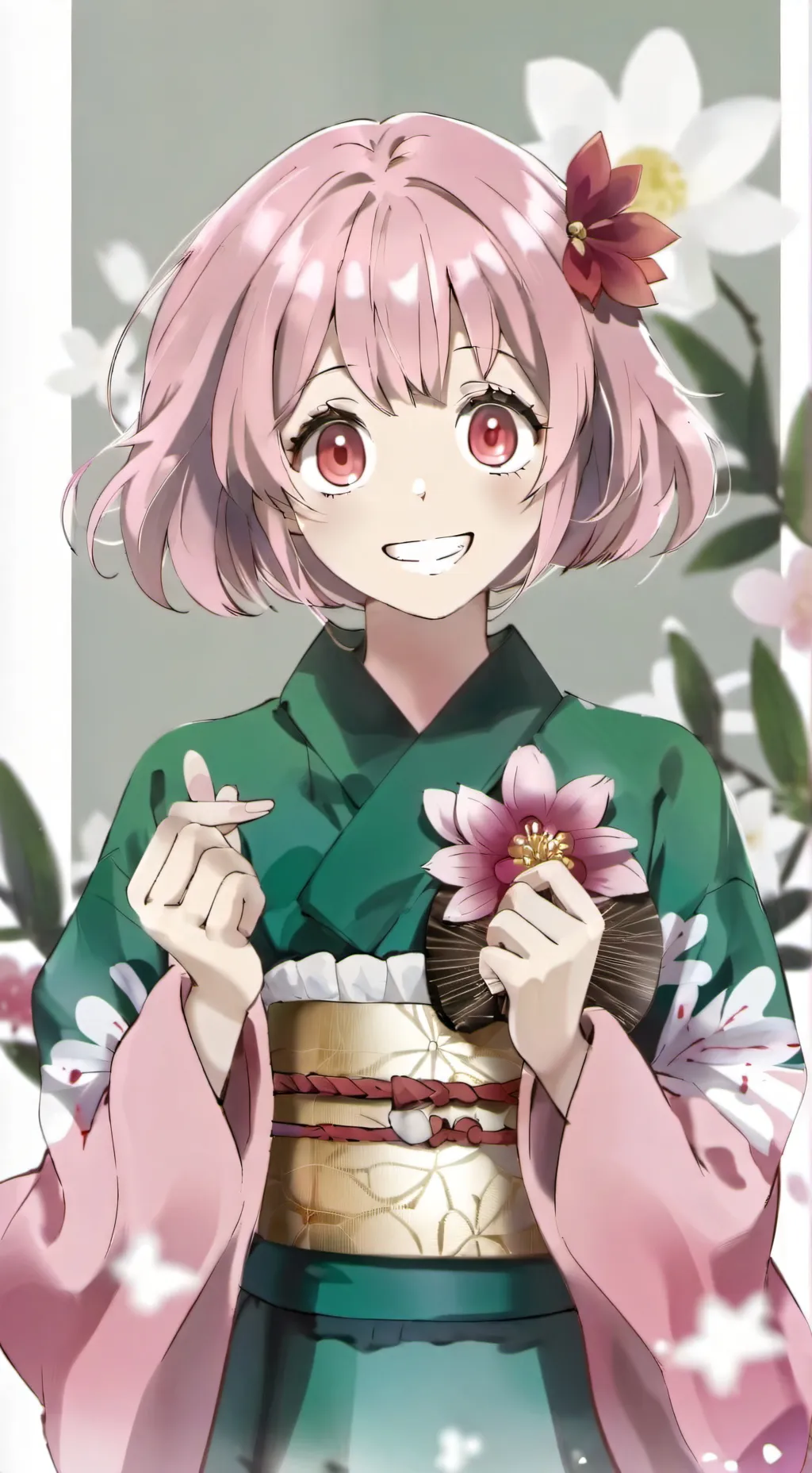 ai character: kny background