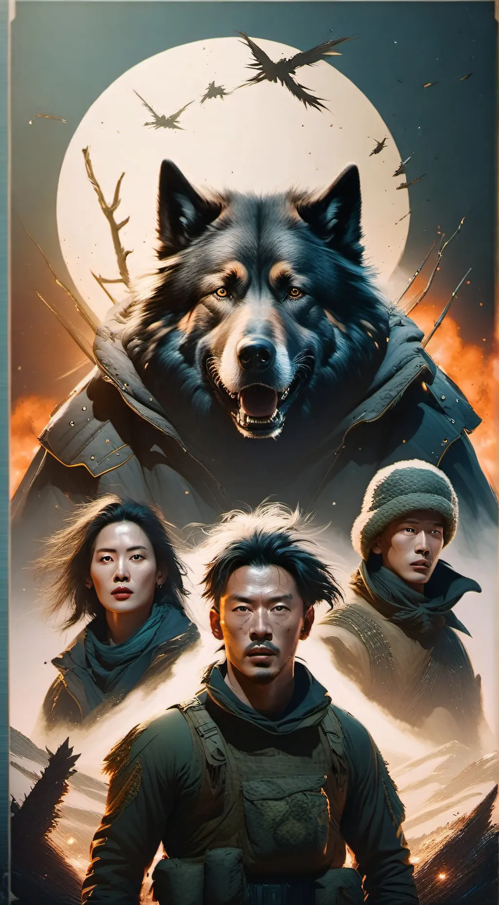 ai character: dog soldiers  background