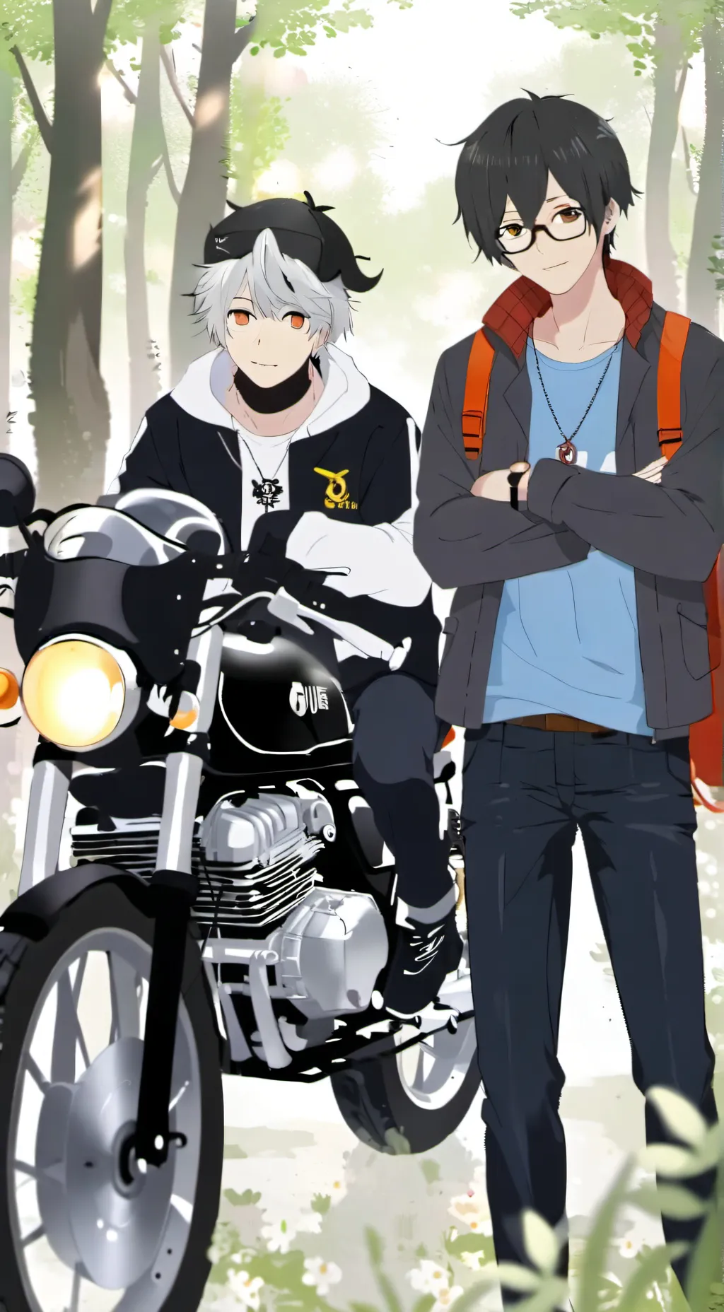 ai character: Uppermoons motor background