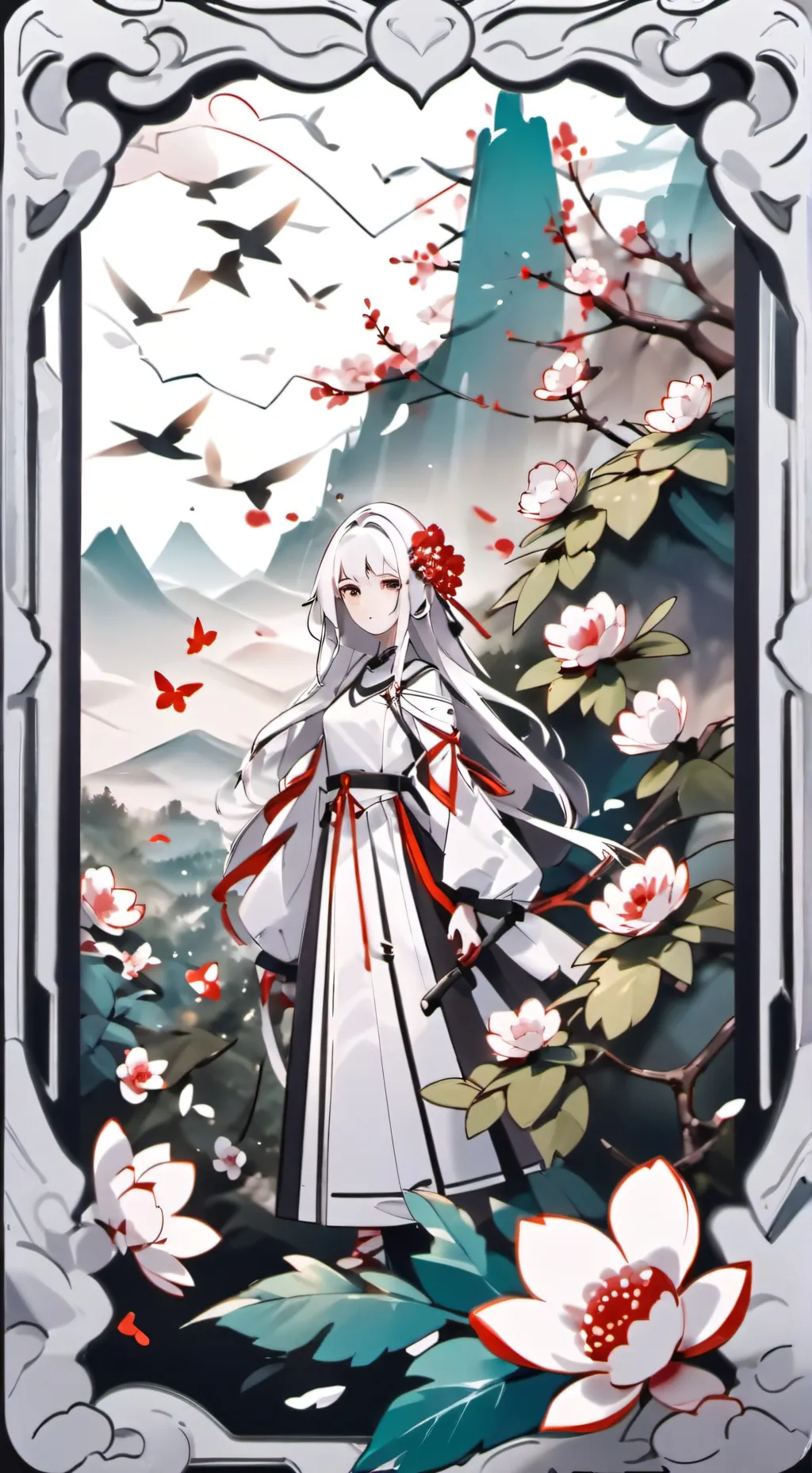 ai character: kny background