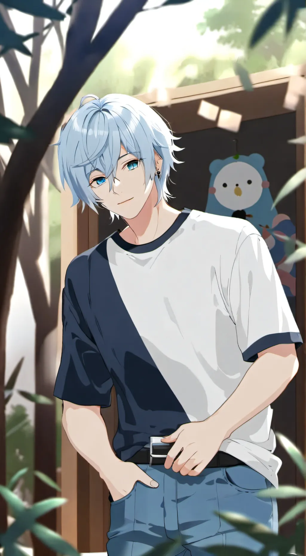 ai character: éco ( apenas 100) background