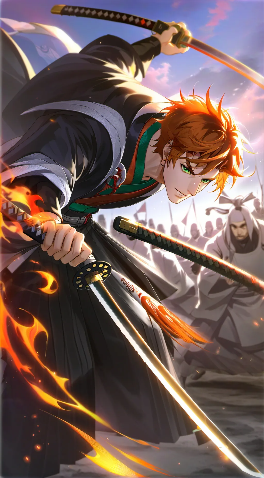 ai character: Ichigo Kurosaki background