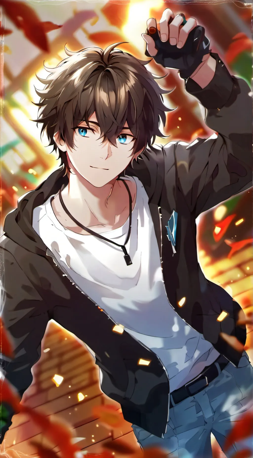 ai character: Kyan (Ci-Yan background