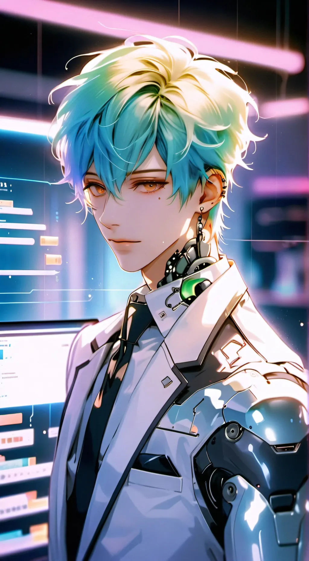 ai character: Citrine background