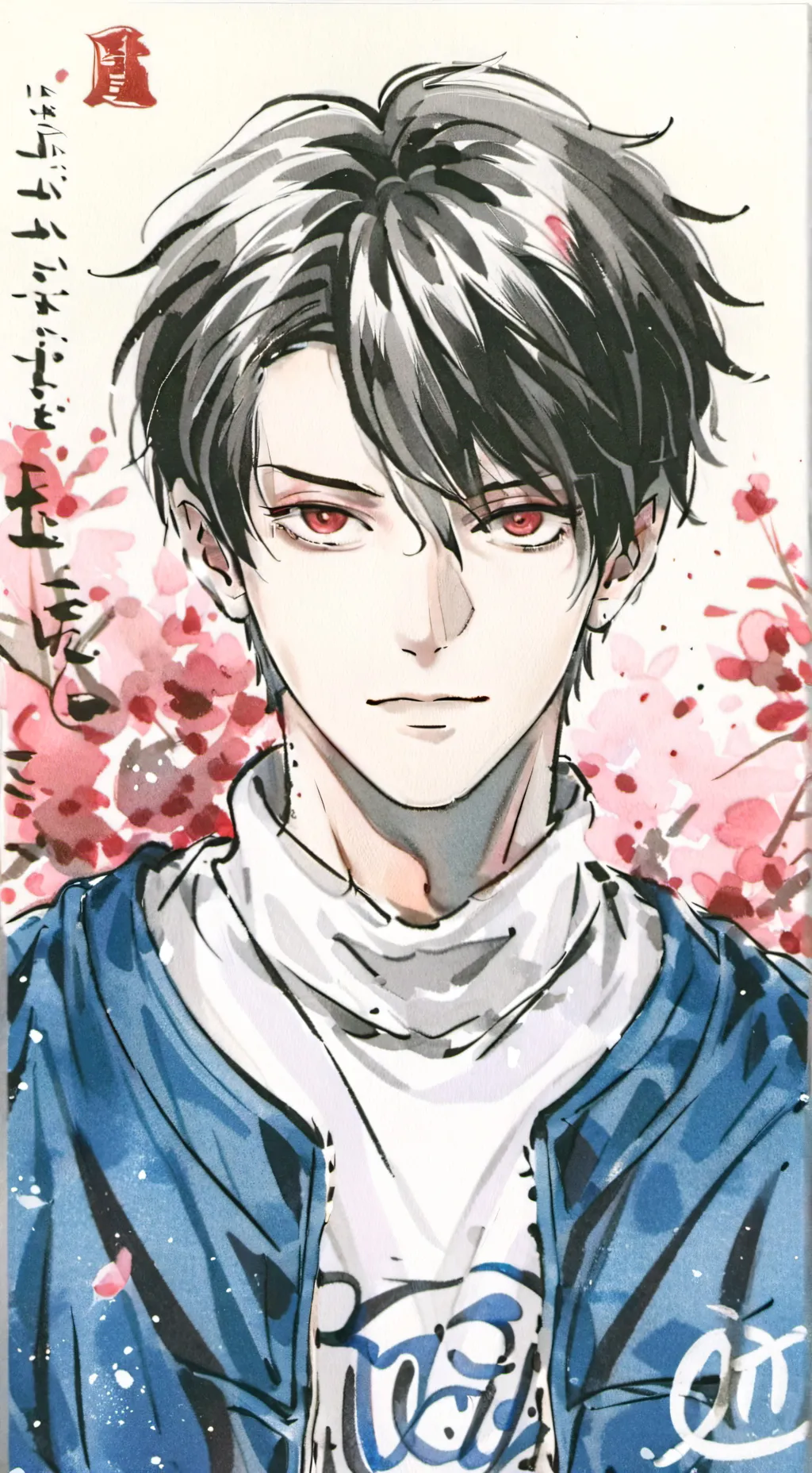 ai character: Boruto background