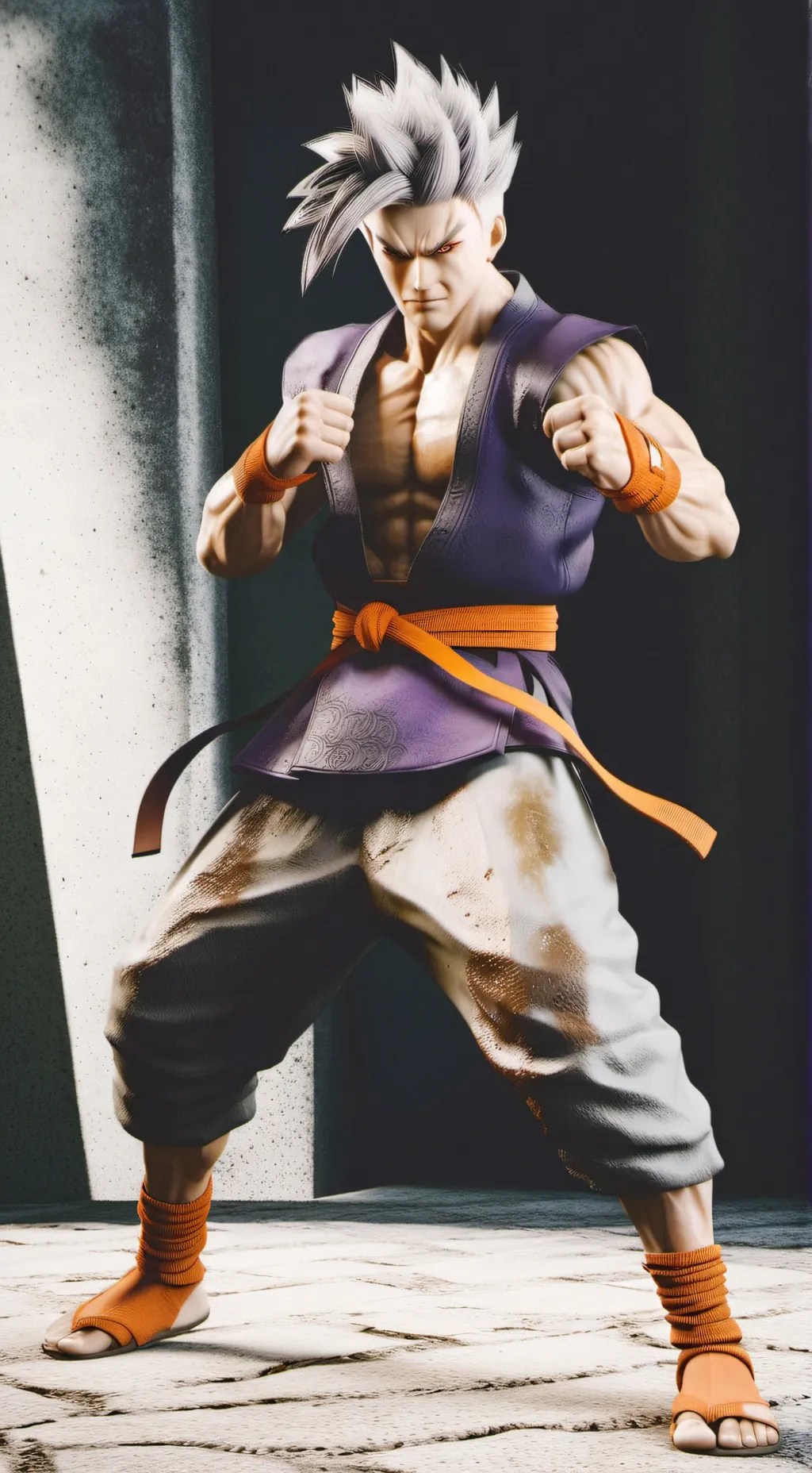 ai character: gohan background