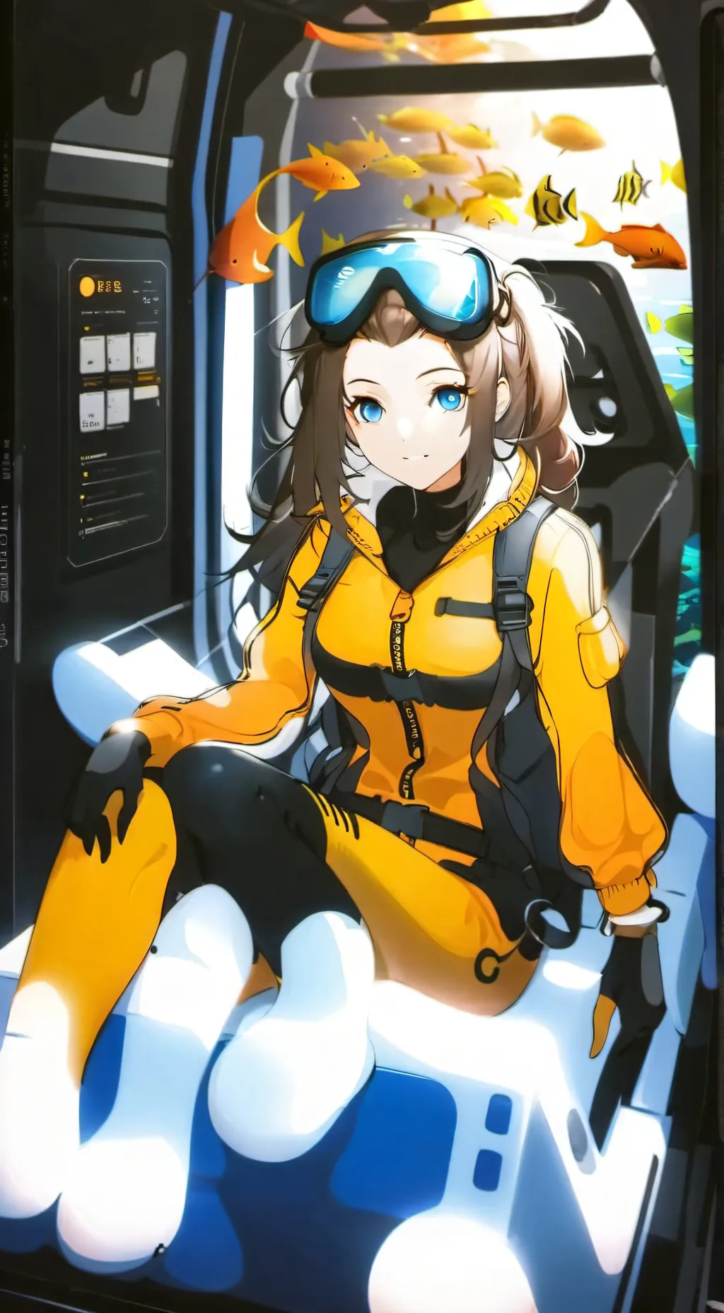 ai character: Kelly background