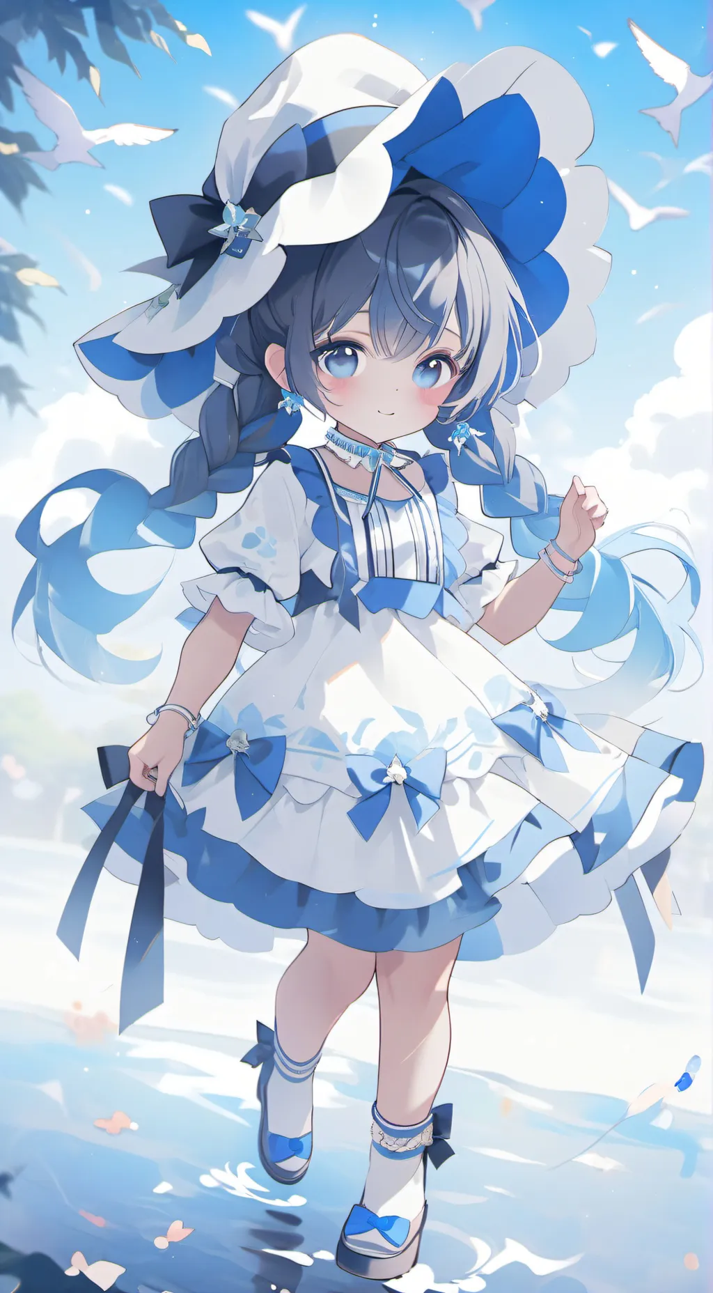 ai character: hija loca background