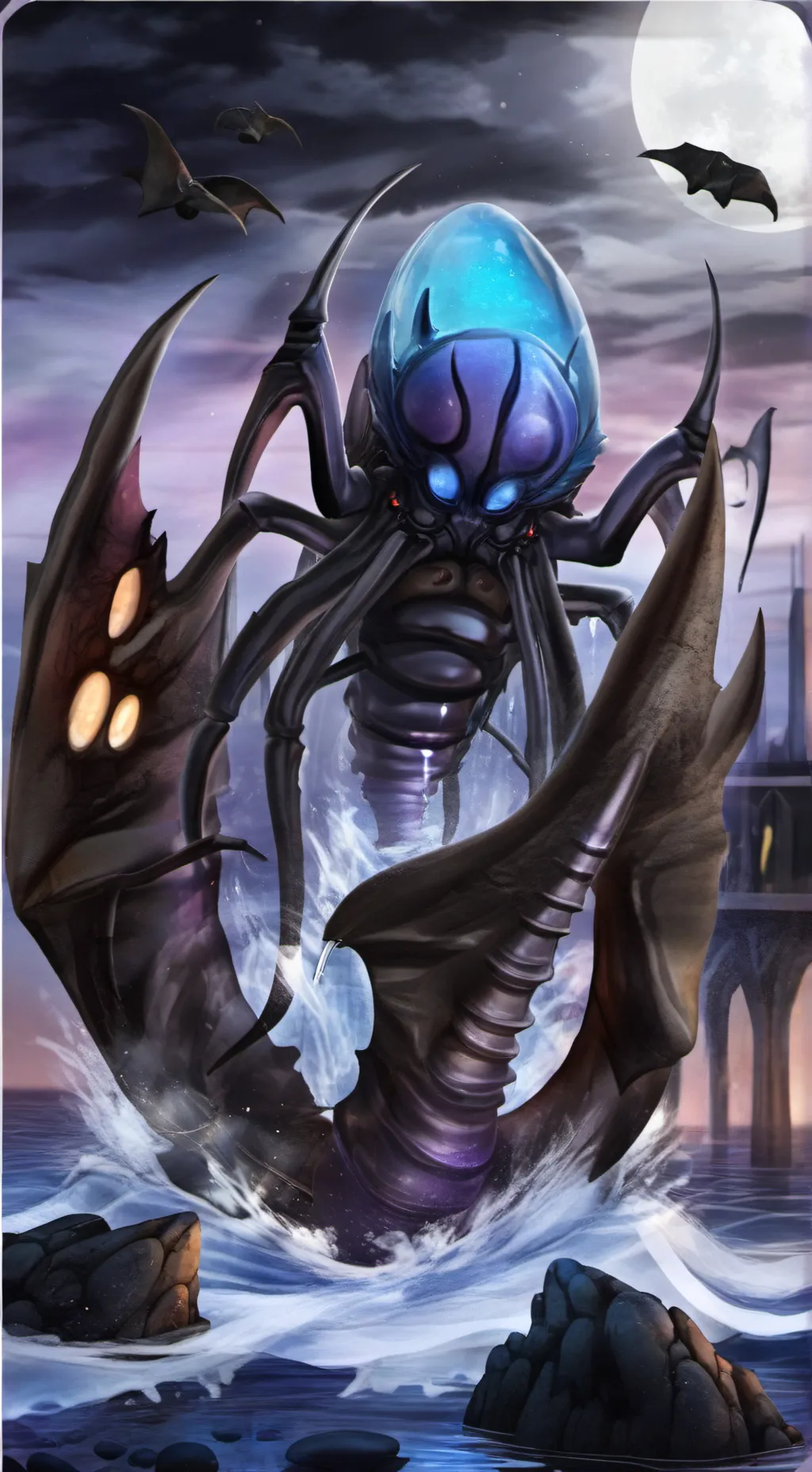 ai character: Water Parasite  background