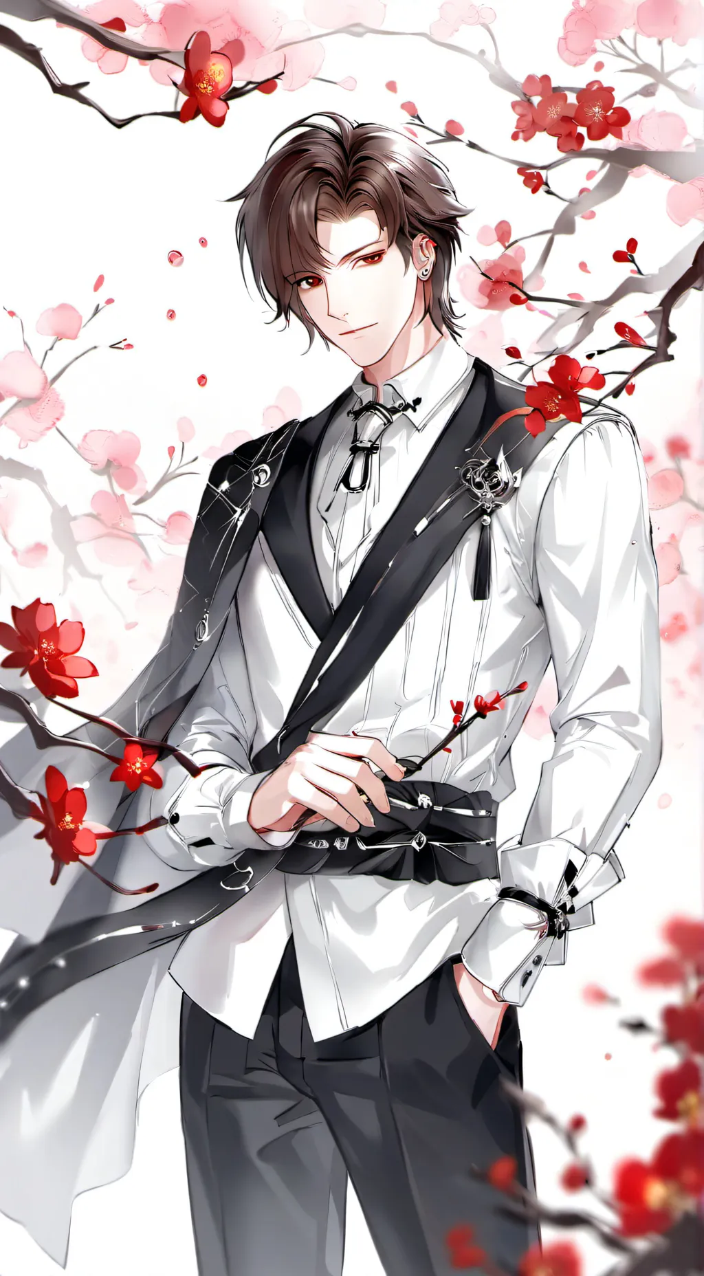 ai character: Oliver  background